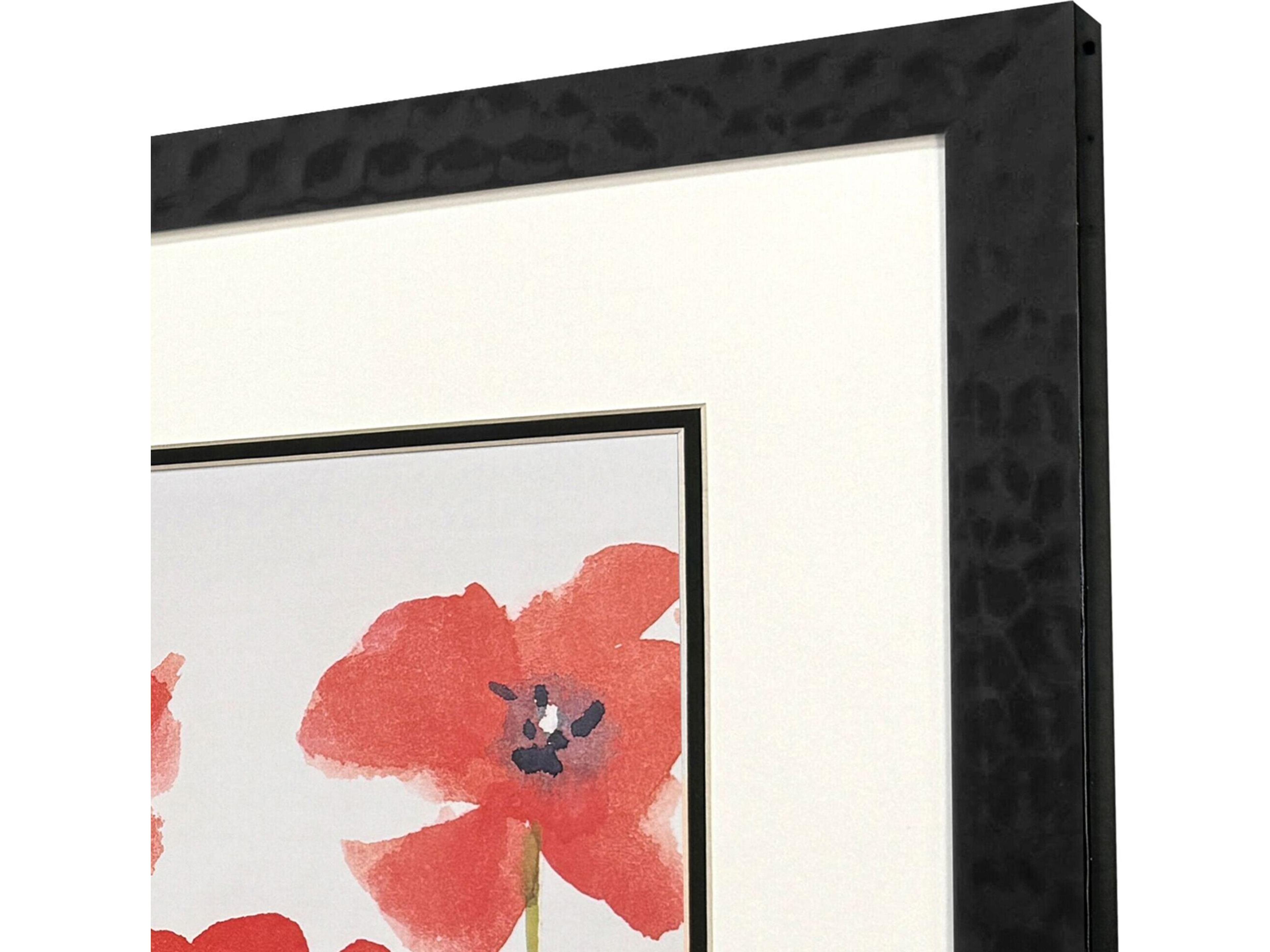 Paragon Anemone Study Framed Art - Set of 2