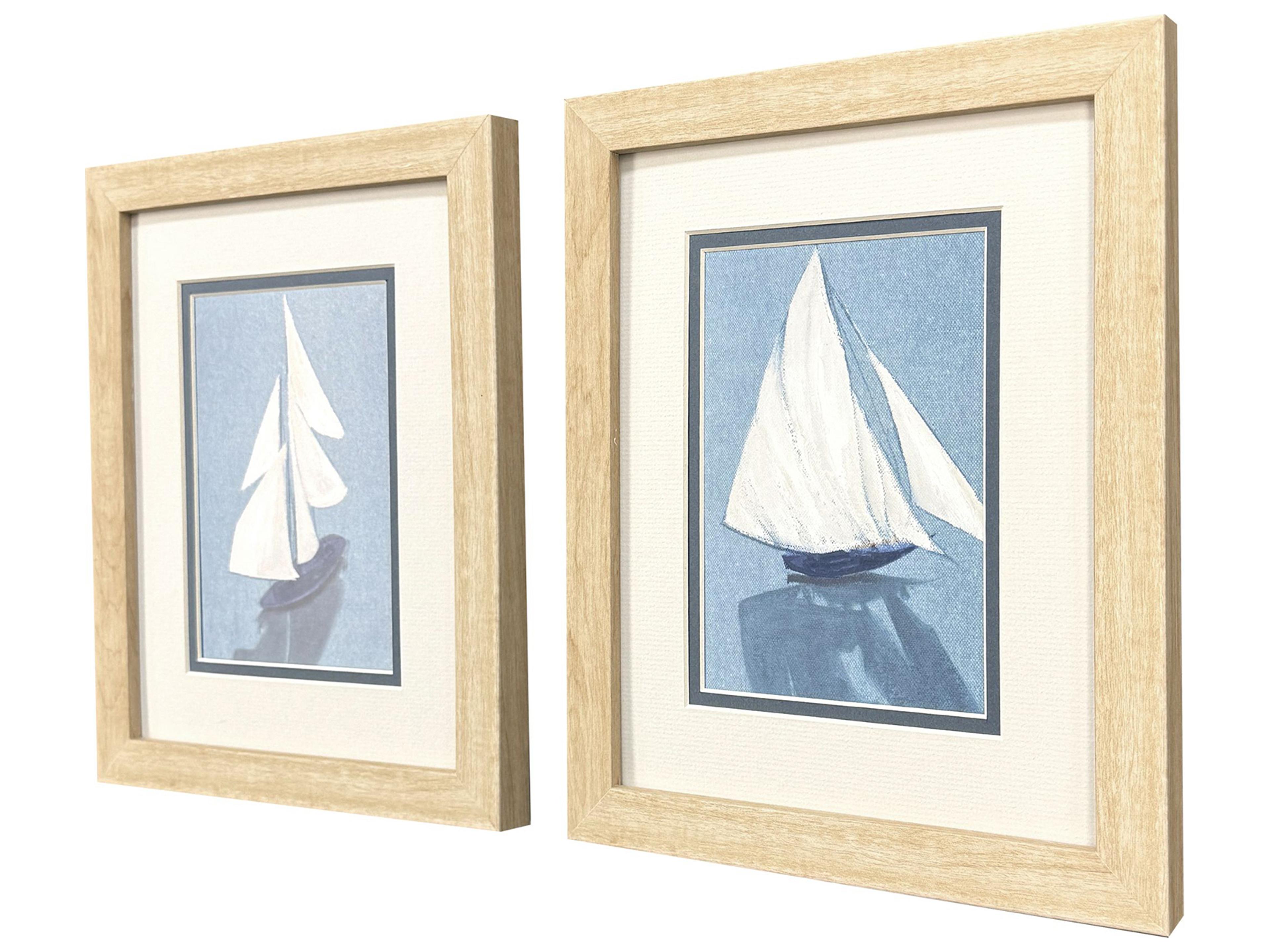 Paragon Azul La Mar Framed Art - Set of 2
