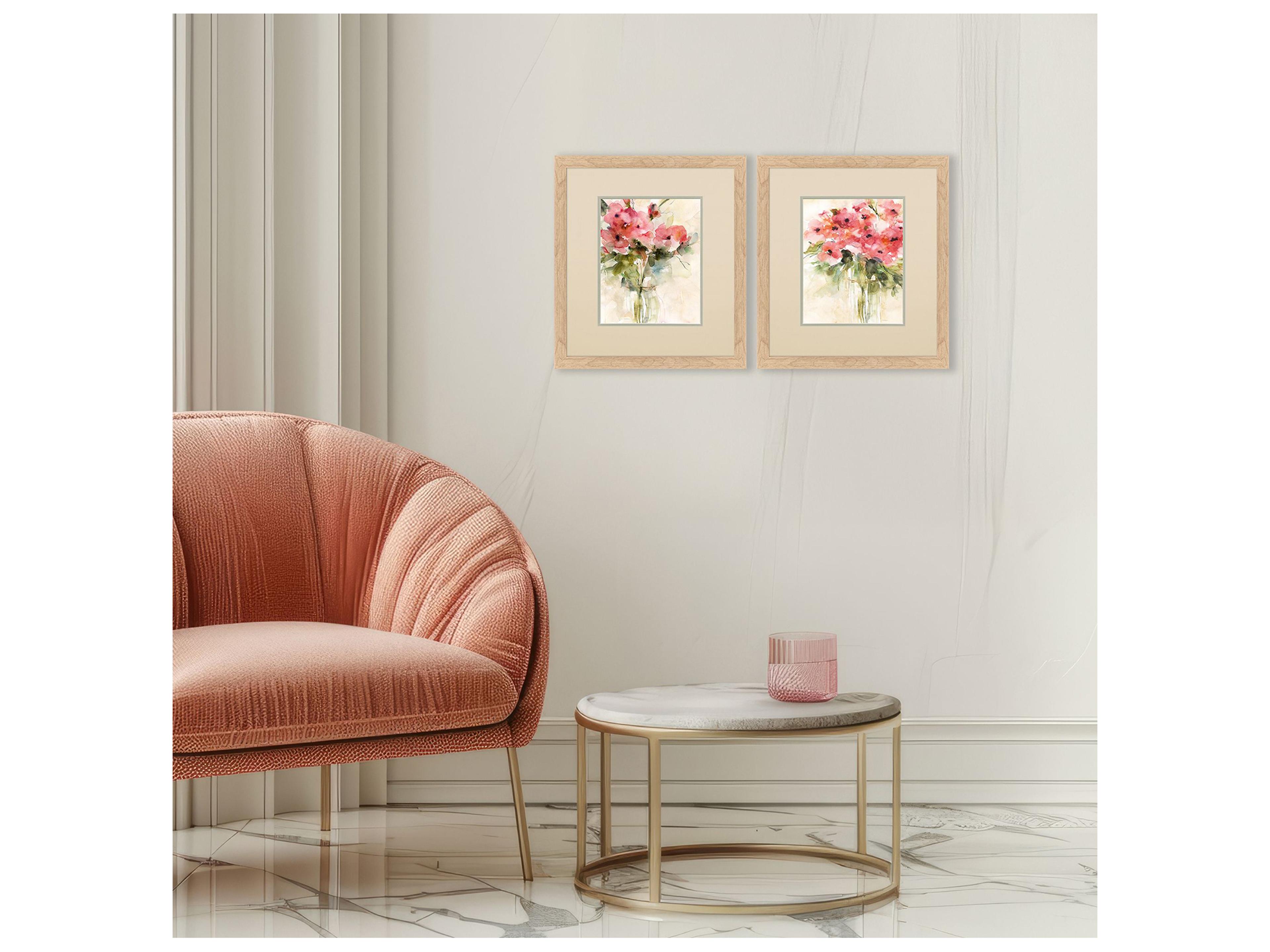 Paragon Casual Bouquet Framed Art - Set of 2