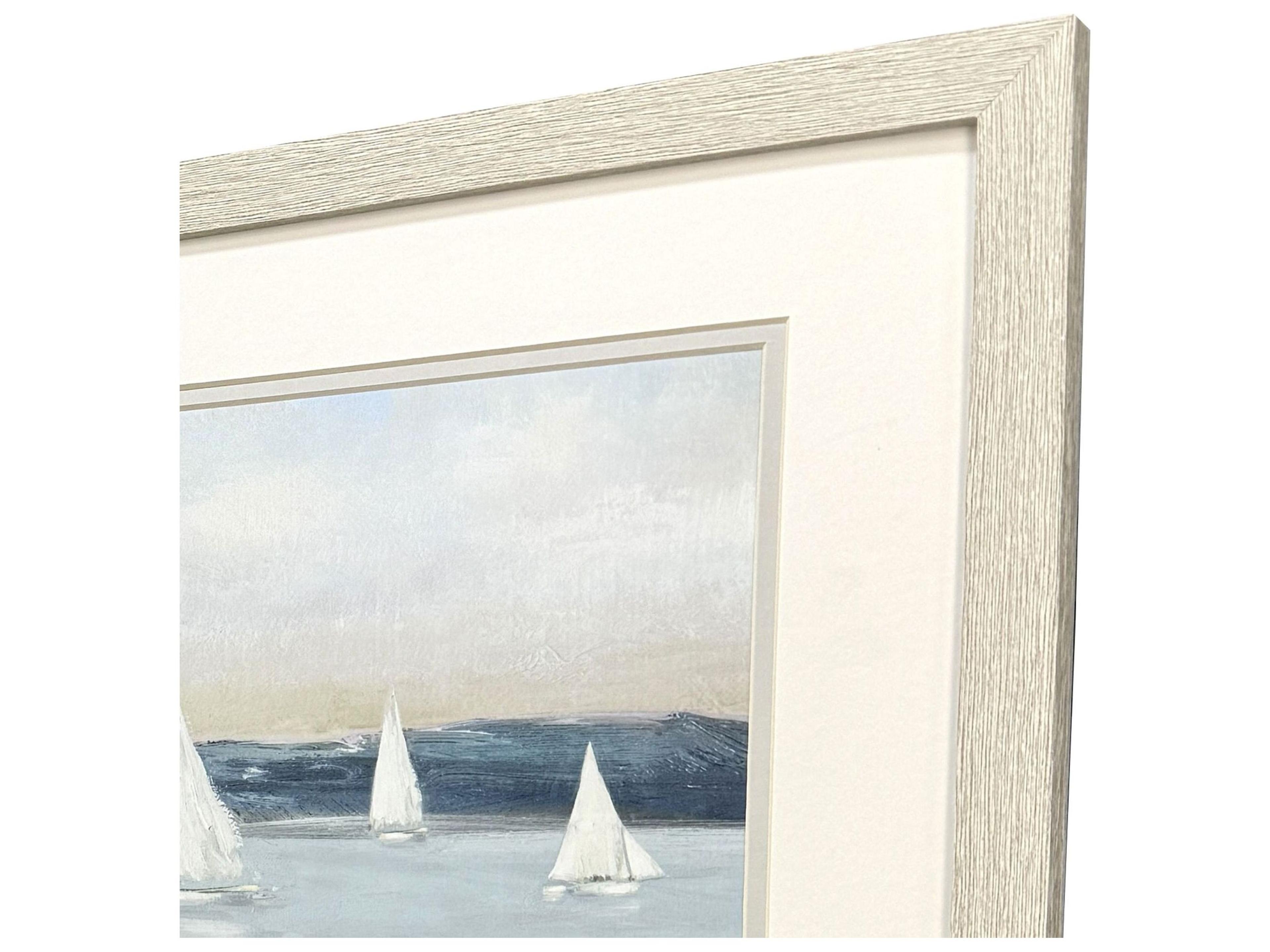 Paragon Sailing Scene Framed Art - Set of 2