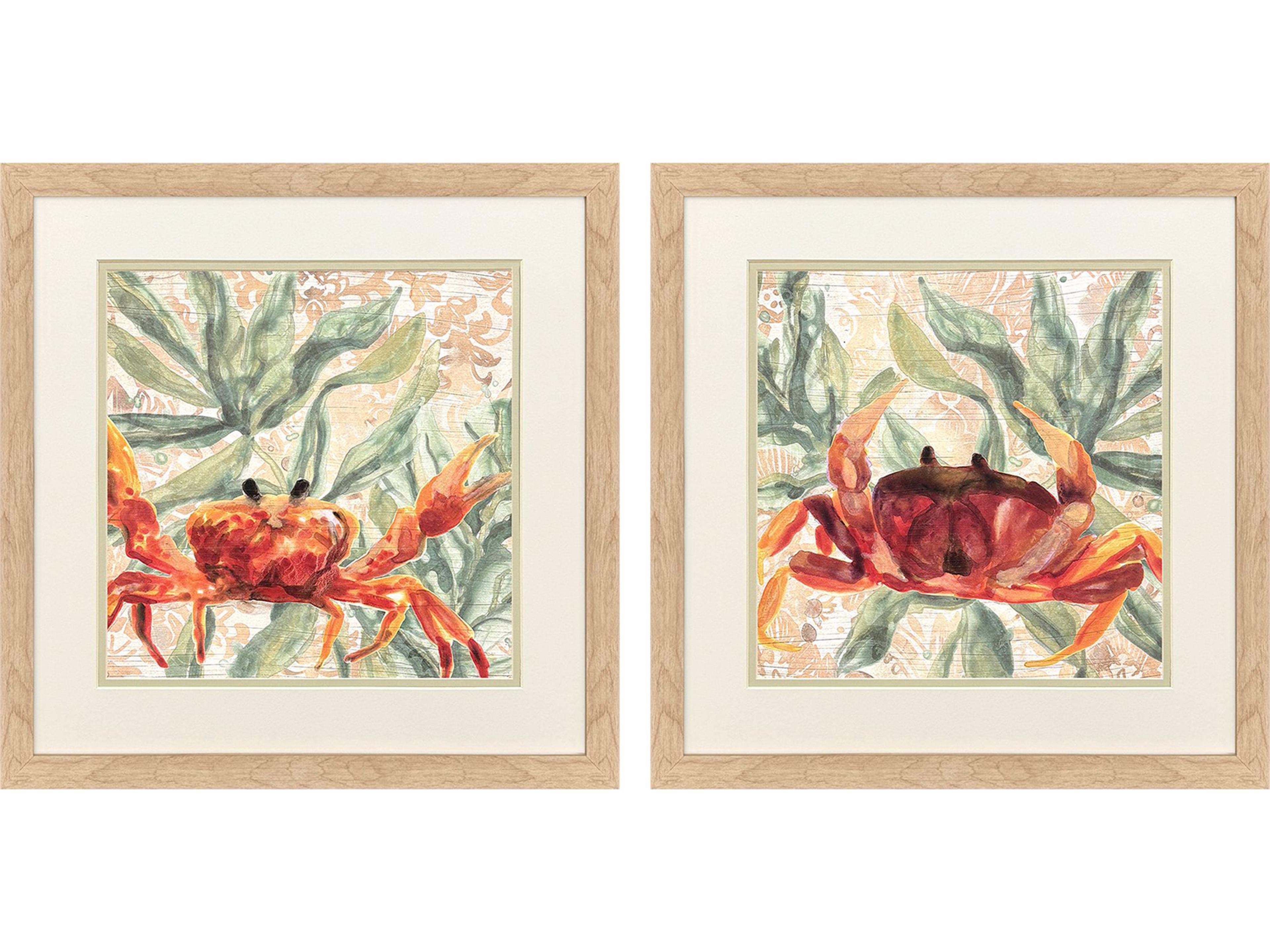 Paragon Crabby Melody Framed Art - Set of 2