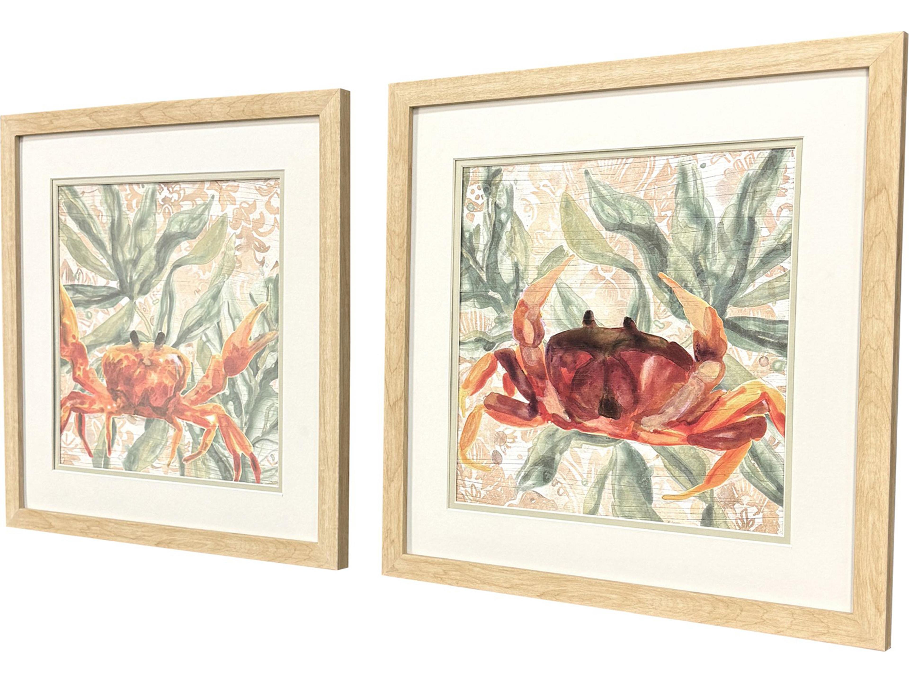 Paragon Crabby Melody Framed Art - Set of 2