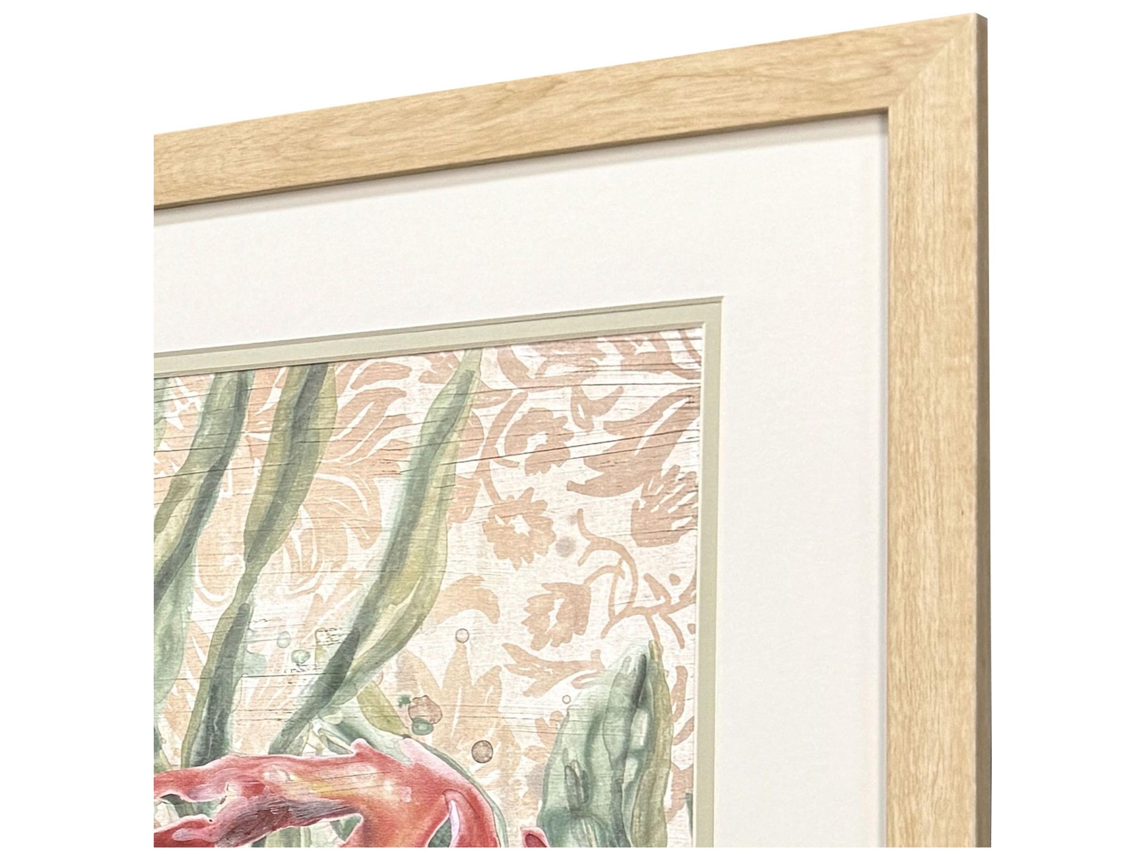 Paragon Crabby Crab Framed Art - Set of 2