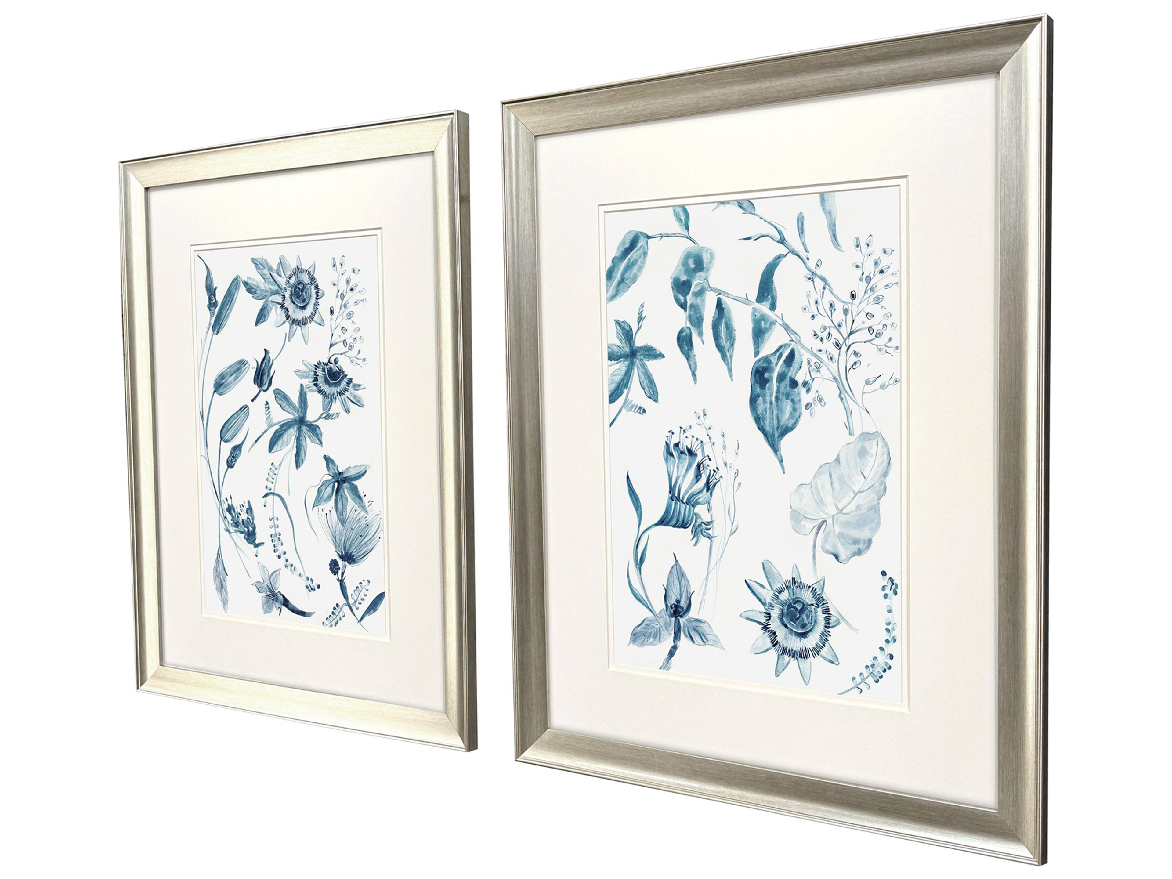 Paragon Jacobeen Framed Art - Set of 2