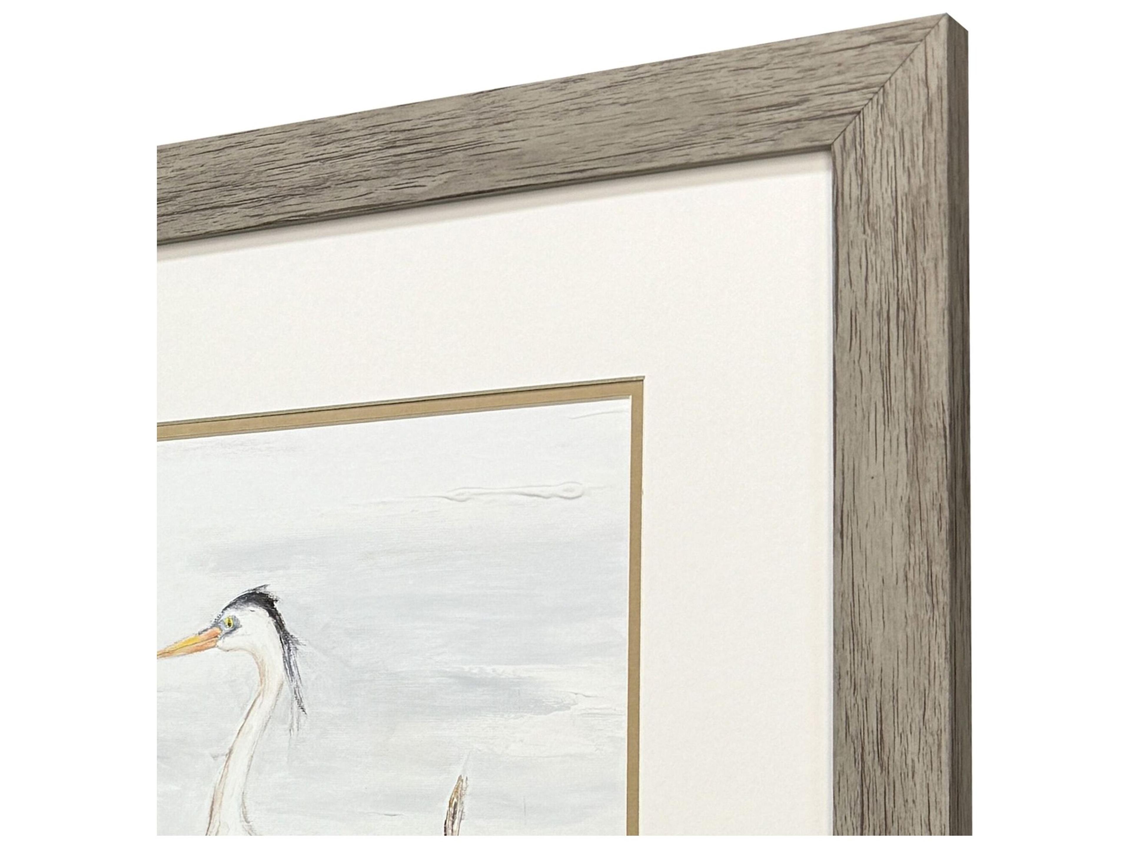 Paragon Heron Stance Framed Art - Set of 2