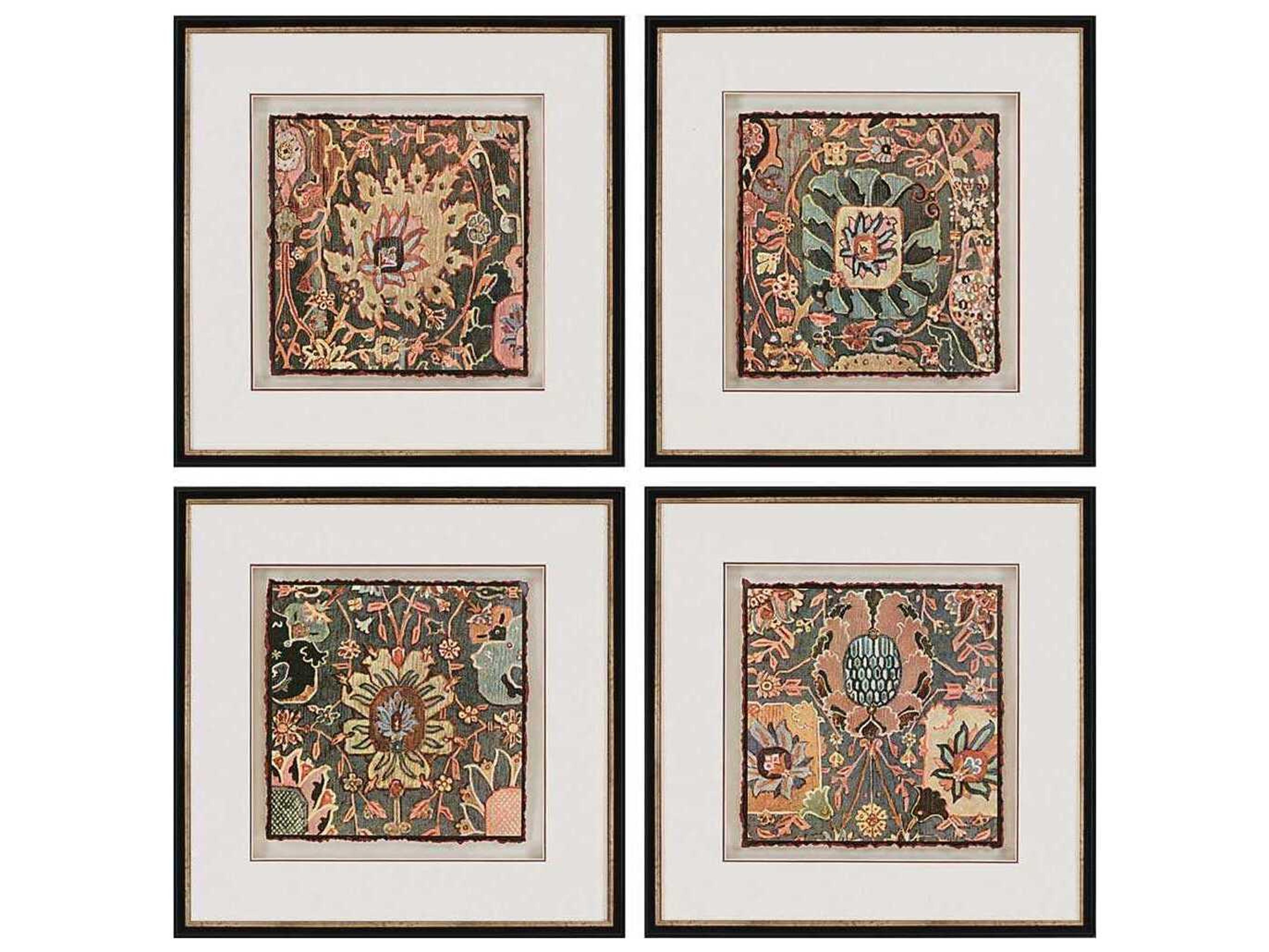 Paragon Global Persian Carpet Wall Art Set of 4