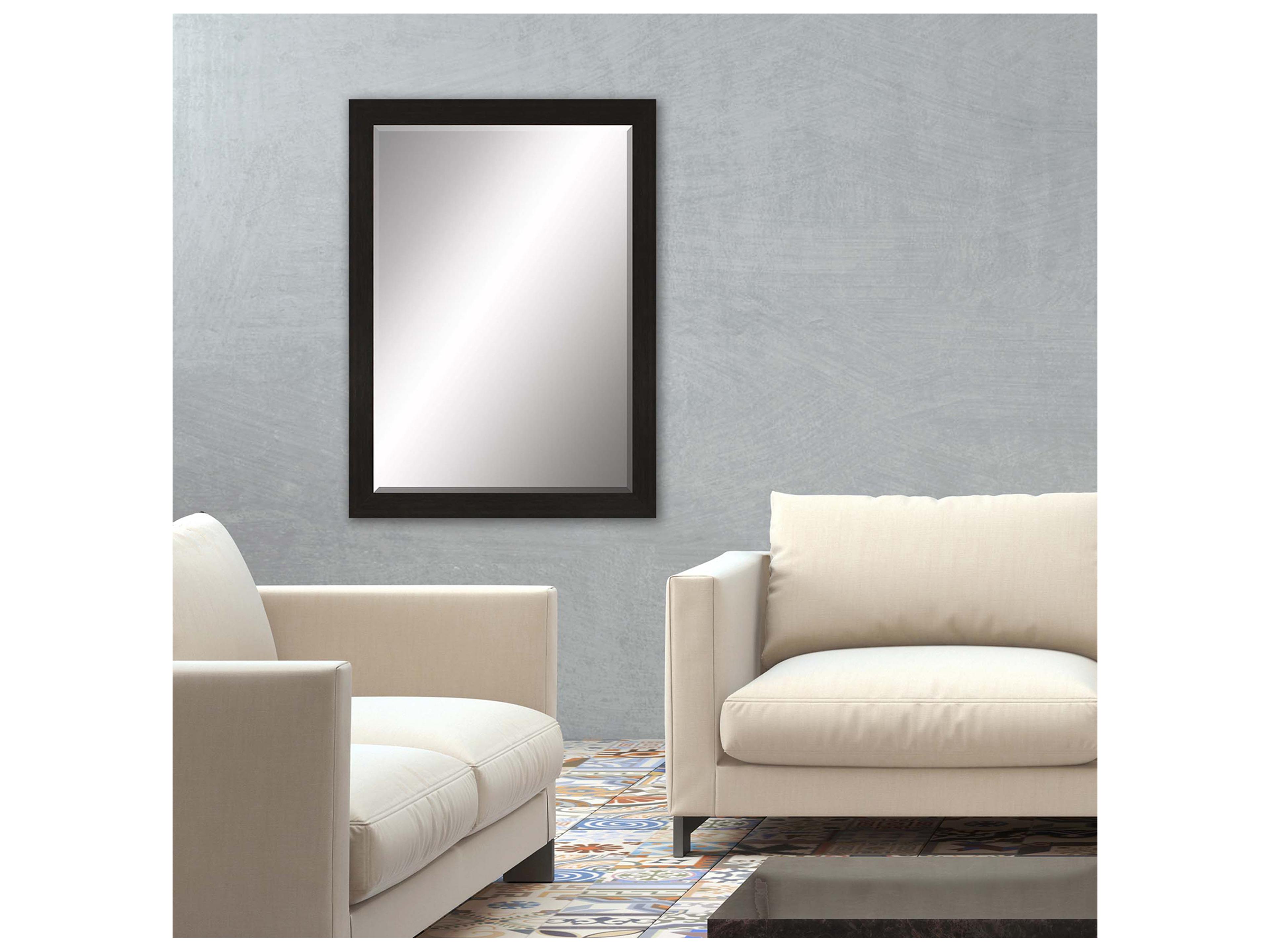 Paragon 808 Mirror Group Brown Neutral Silvered Wall Rectangular Mirror