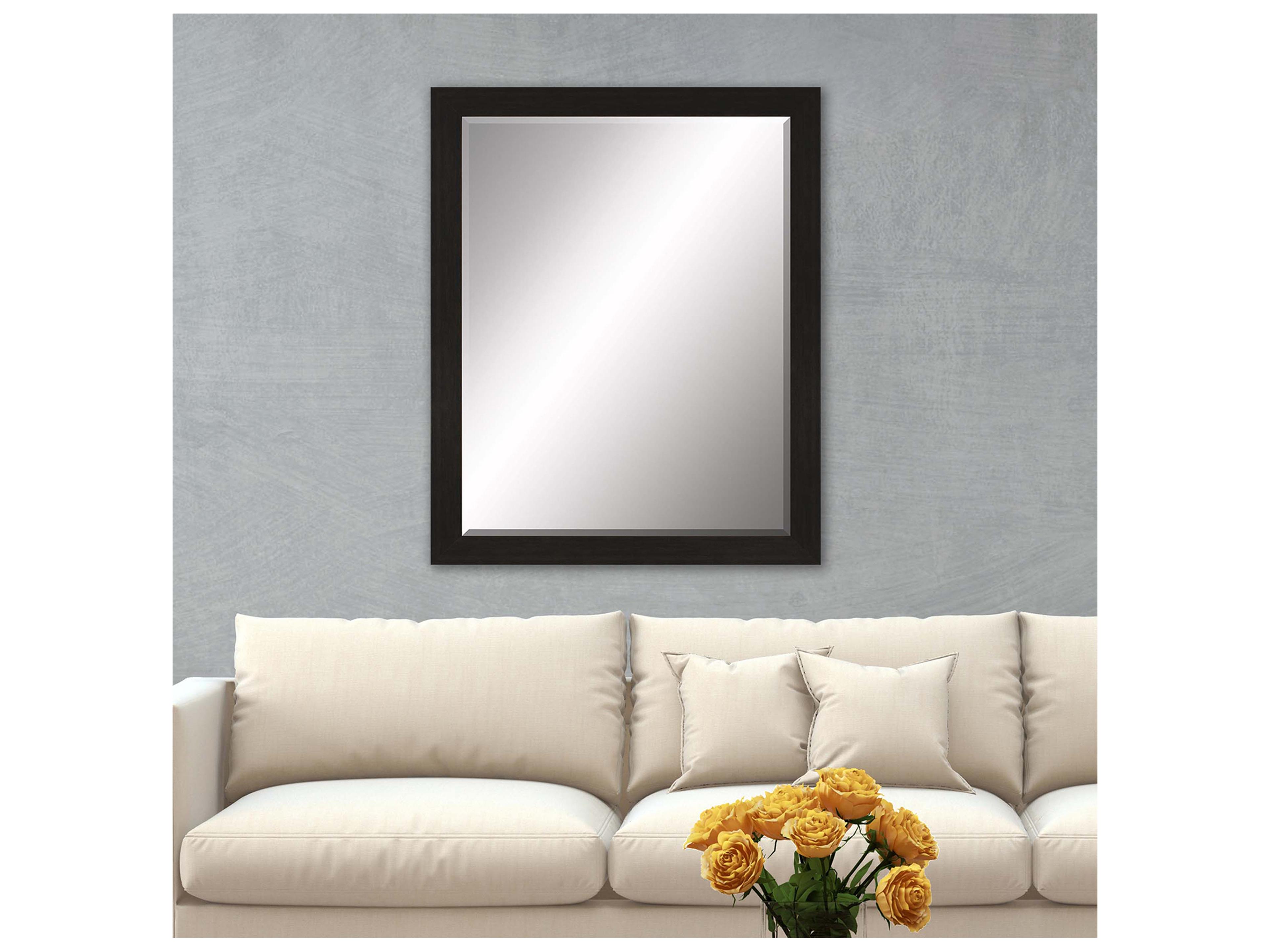 Paragon 808 Mirror Group Brown Neutral Silvered Wall Rectangular Mirror