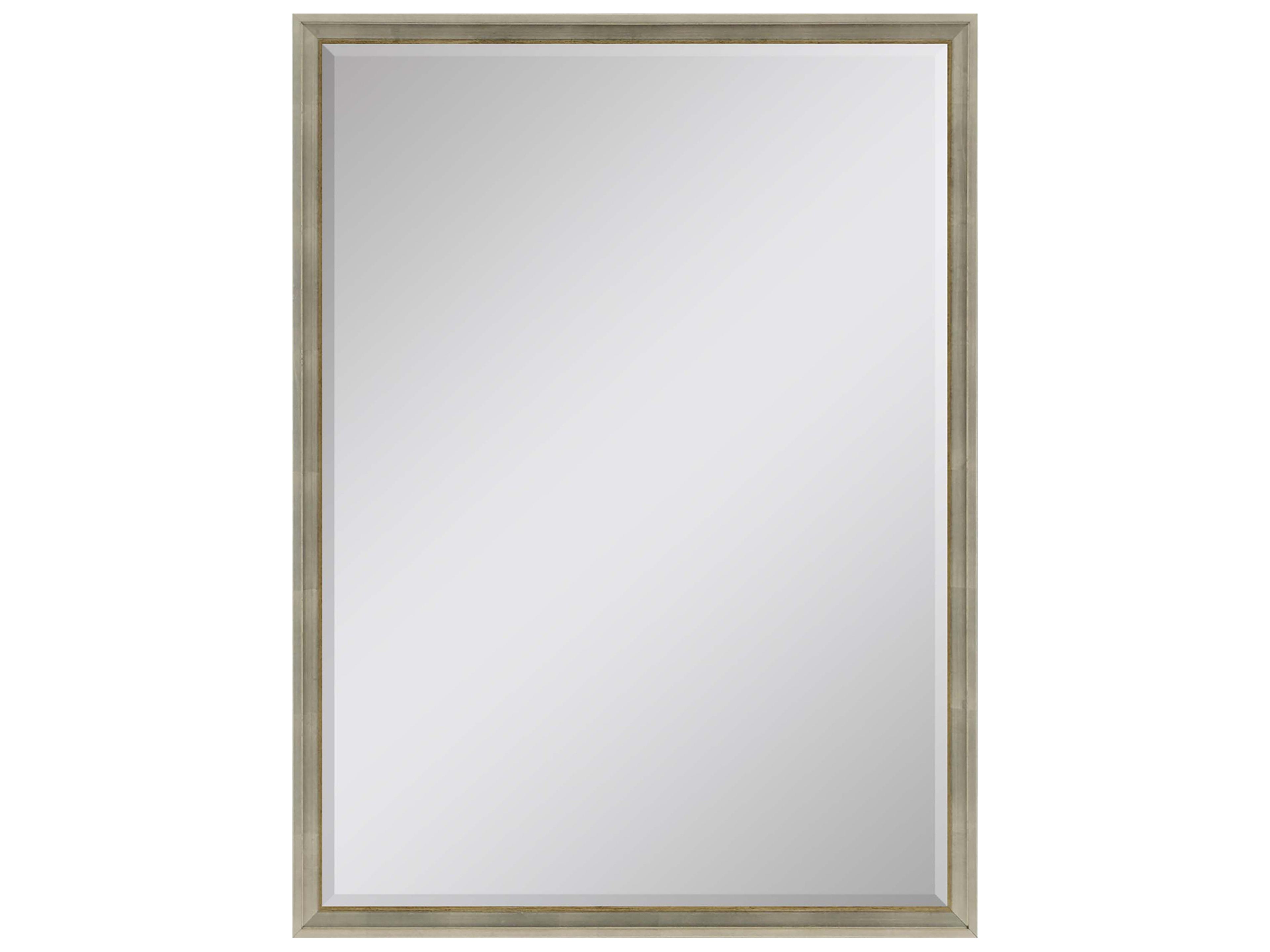 180 Mirror Group Metallic Neutral Silvered Wall Rectangular Mirror