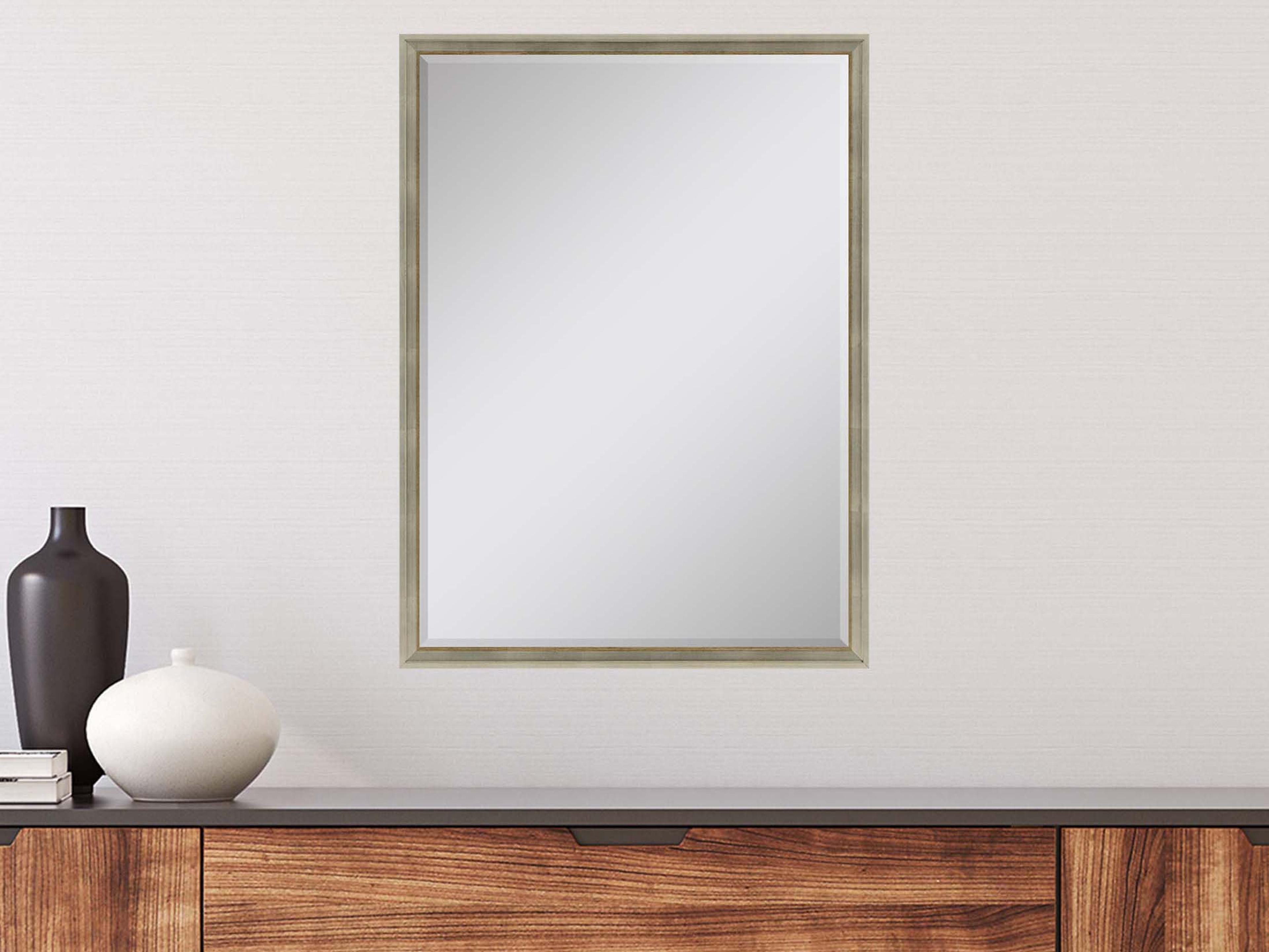 Paragon 180 Mirror Group Metallic Neutral Silvered Wall Rectangular Mirror