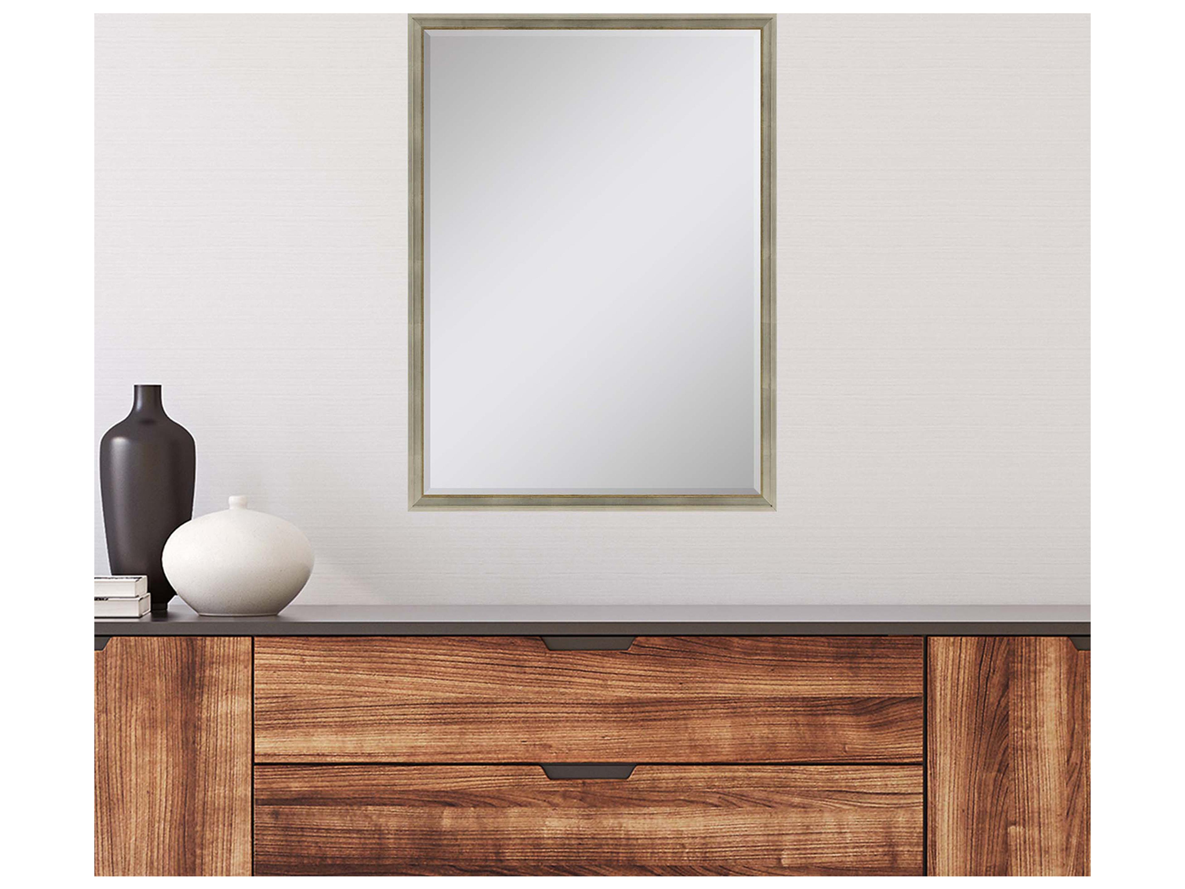 Paragon 180 Mirror Group Metallic Neutral Silvered Wall Rectangular Mirror