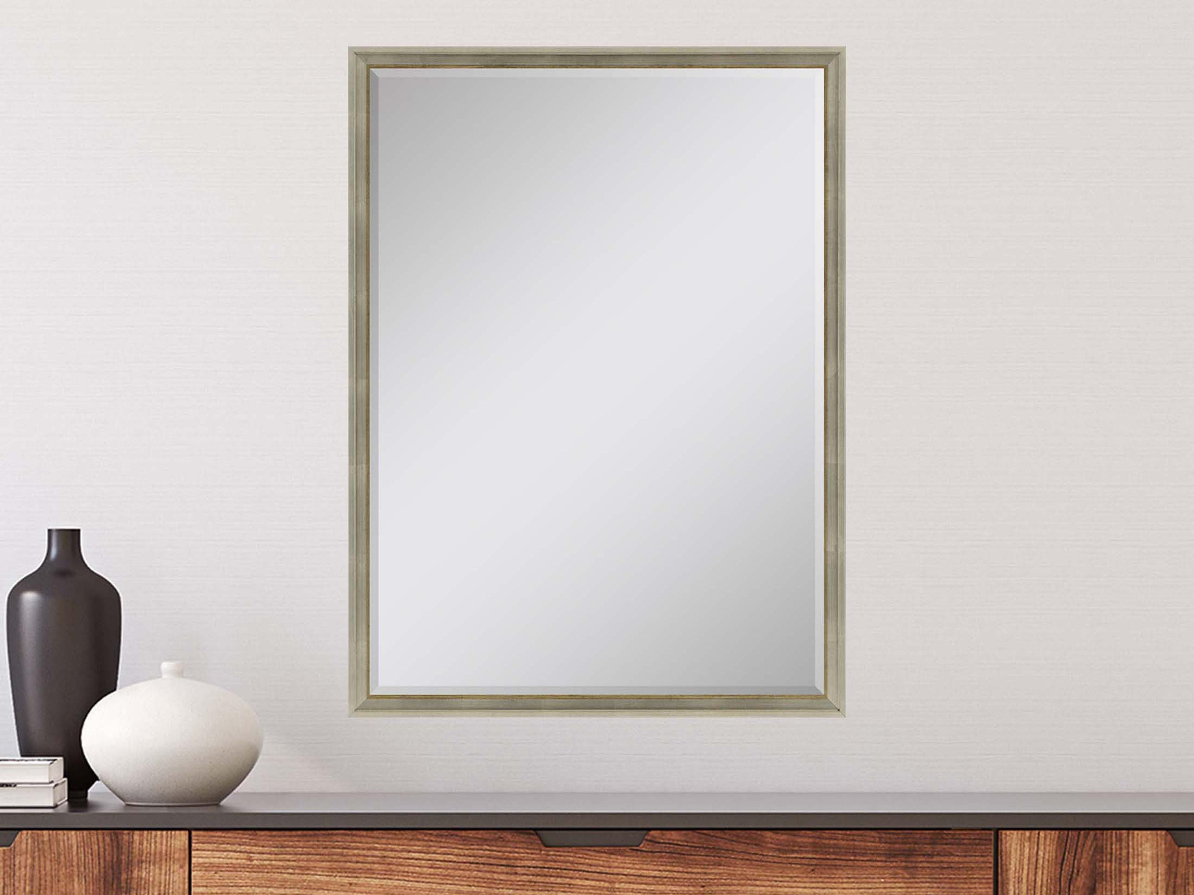 Paragon 180 Mirror Group Metallic Neutral Silvered Wall Rectangular Mirror