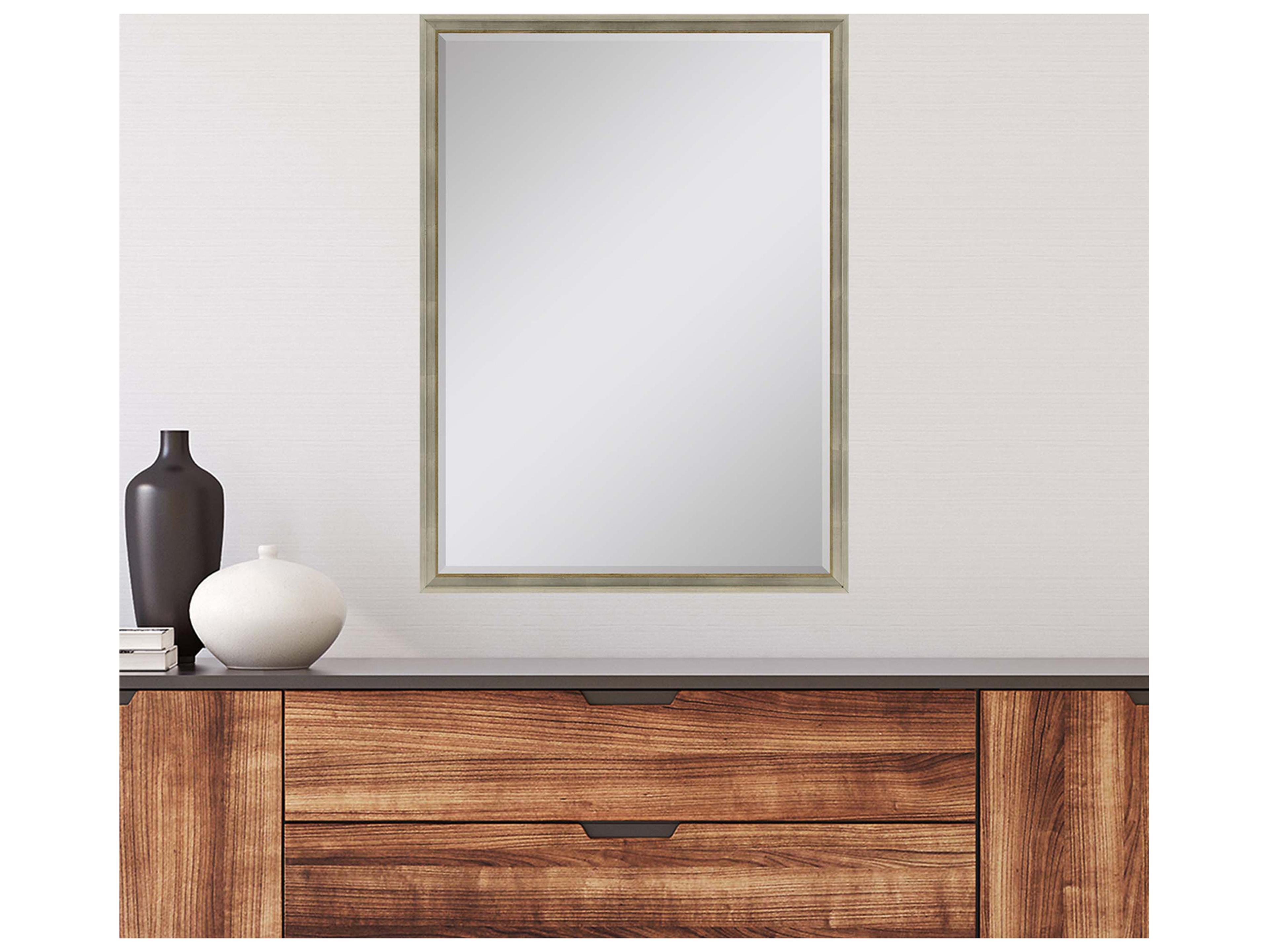 Paragon 180 Mirror Group Metallic Neutral Silvered Wall Rectangular Mirror