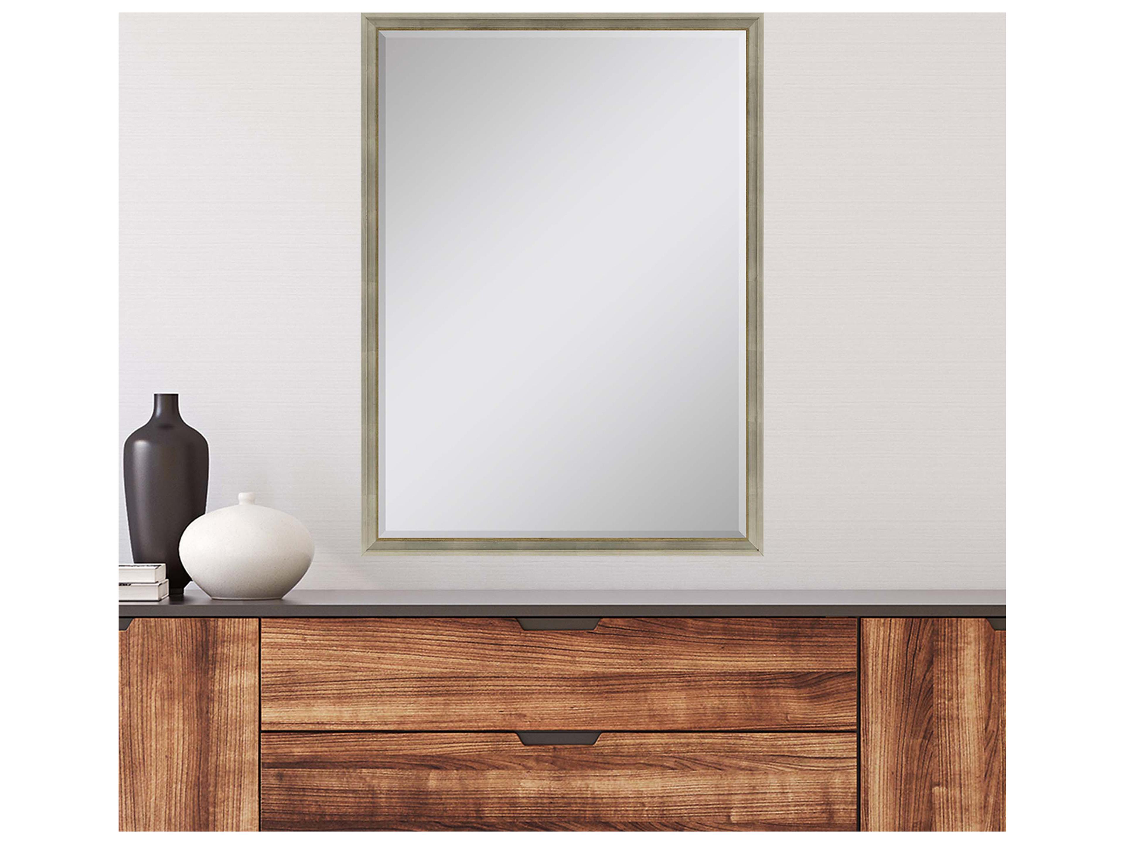 Paragon 180 Mirror Group Metallic Neutral Silvered Wall Rectangular Mirror