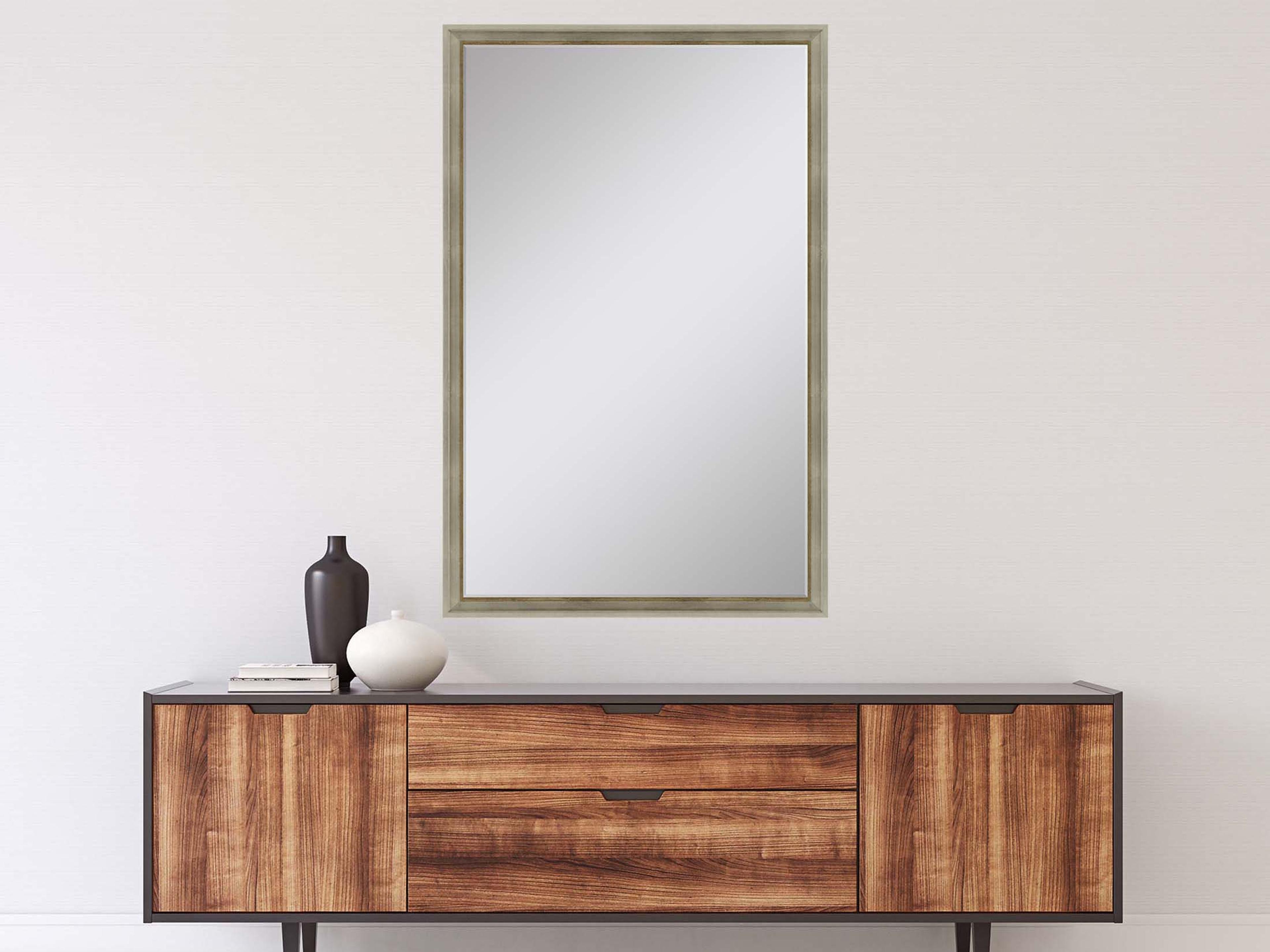 Paragon 180 Mirror Group Metallic Neutral Silvered Wall Rectangular Mirror