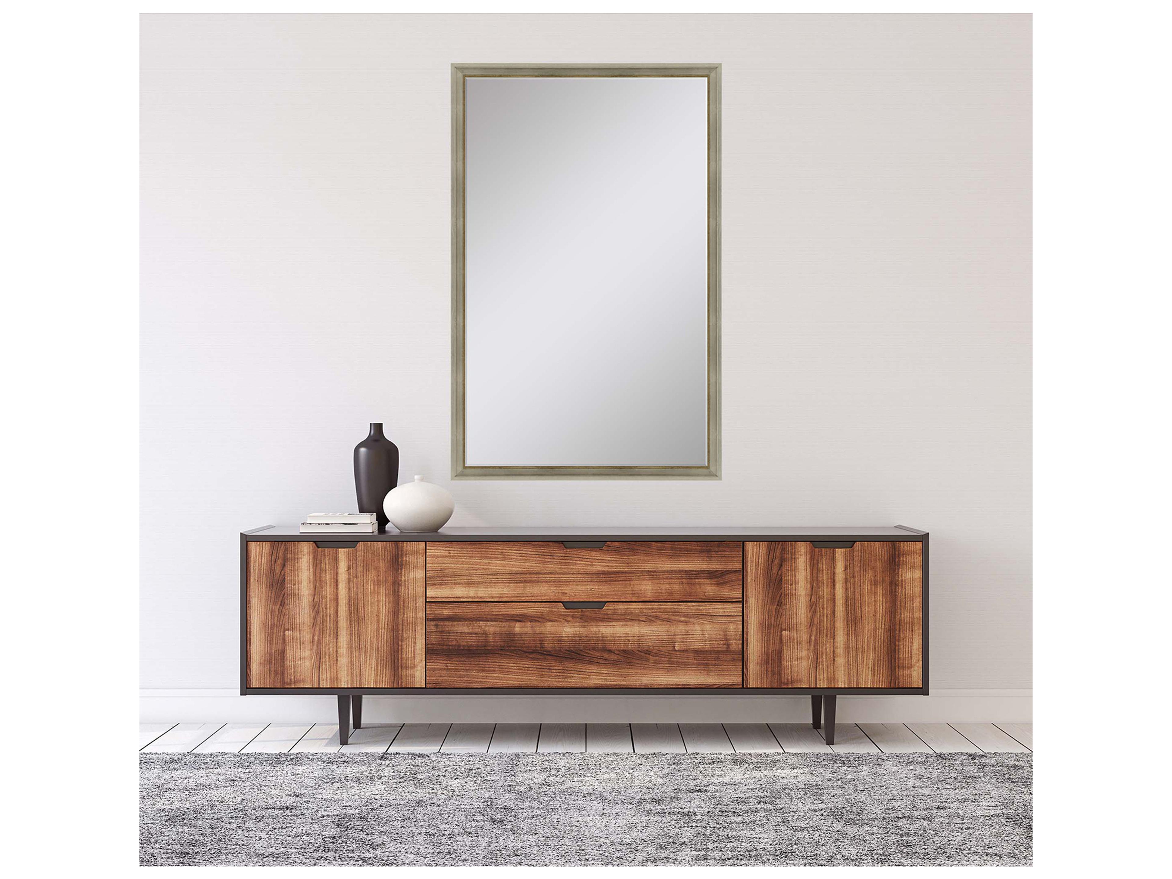 Paragon 180 Mirror Group Metallic Neutral Silvered Wall Rectangular Mirror