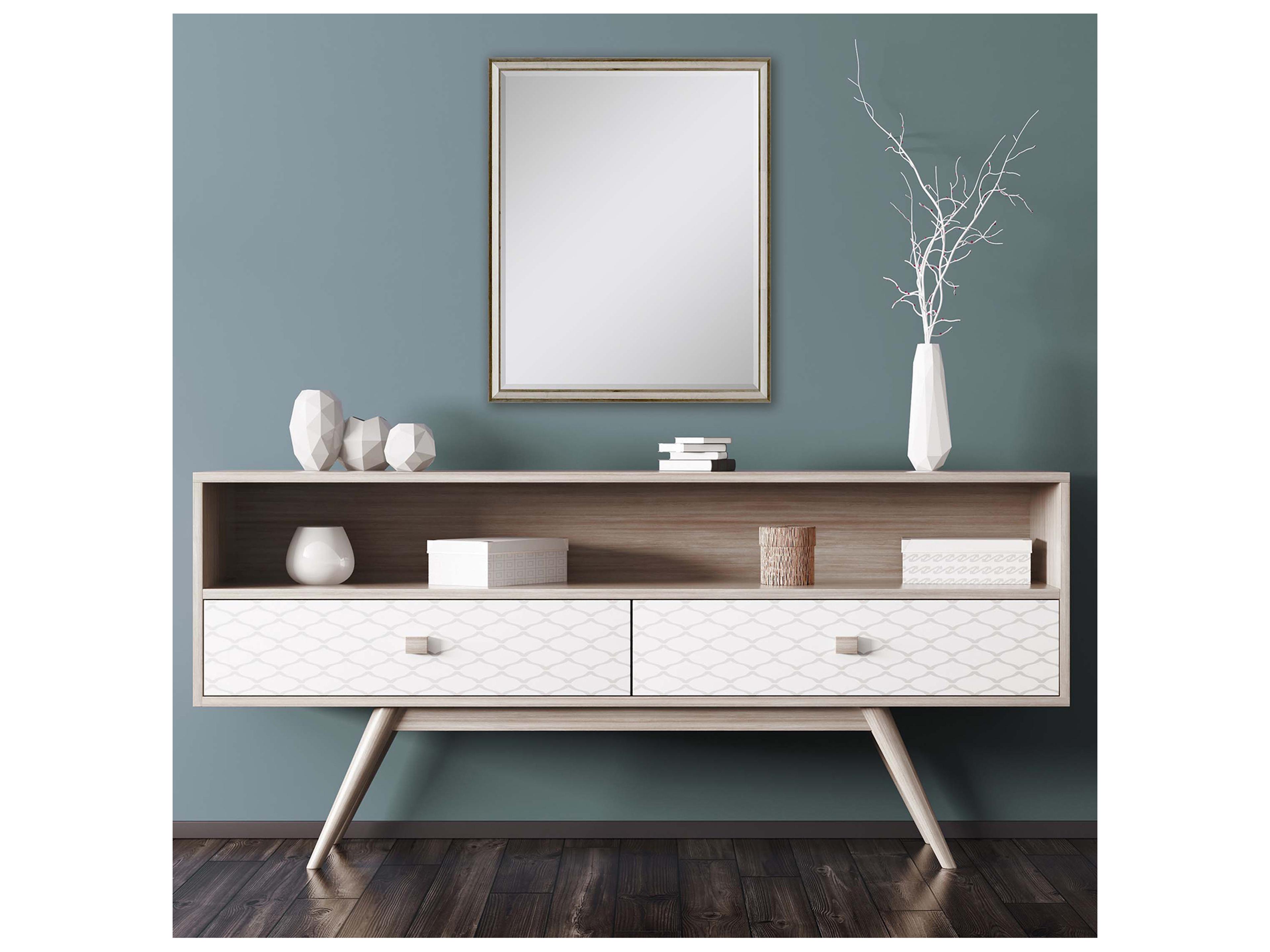 Paragon 615 Mirror Group Metallic Neutral Silvered Wall Rectangular Mirror