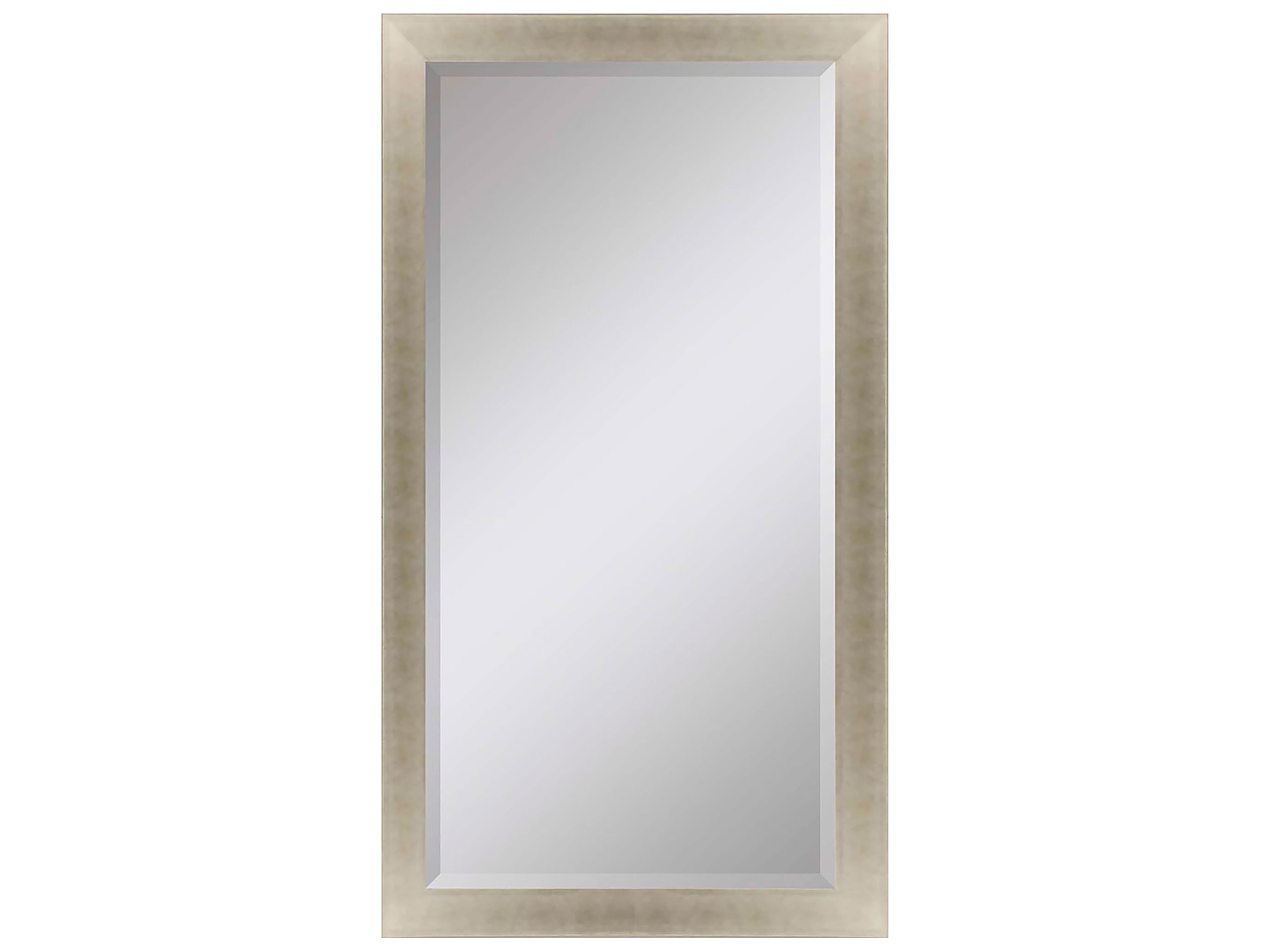 790 Mirror Group Metallic Neutral Silvered Wall Rectangular Mirror
