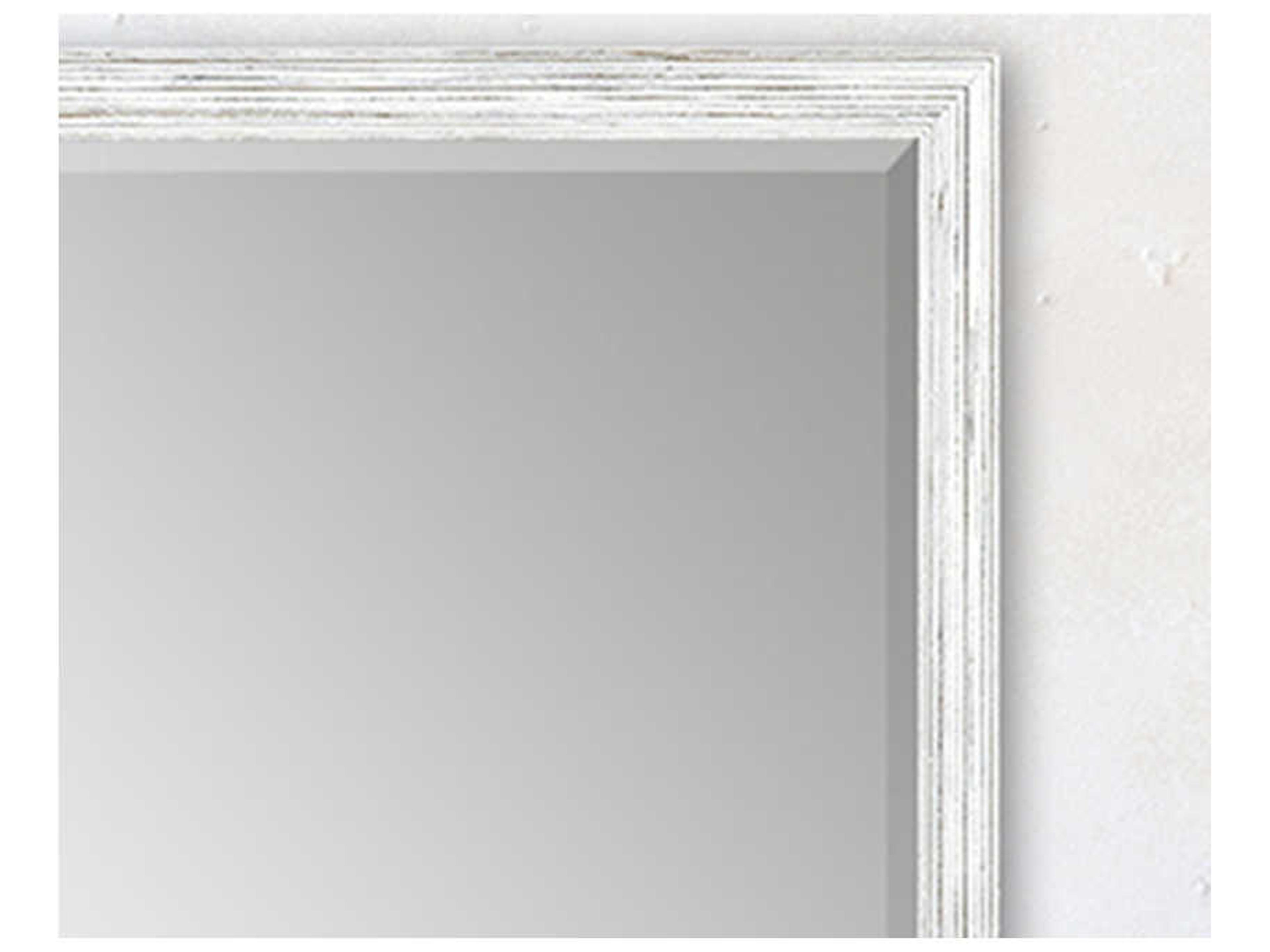 Paragon 418 Mirror Group White Silvered Wall Rectangular Mirror