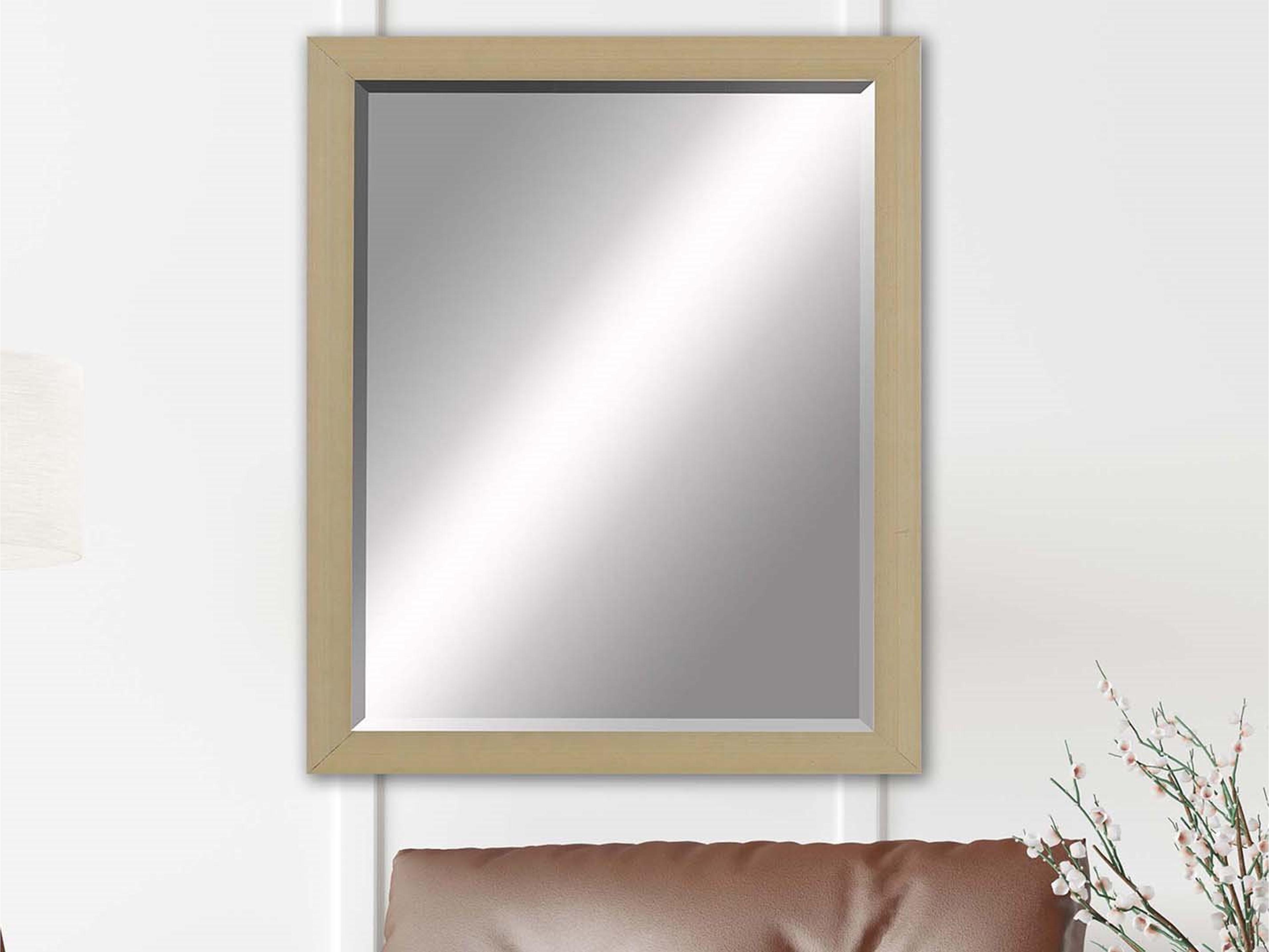 Paragon 633 Mirror Group Metallic Black Silvered Wall Rectangular Mirror