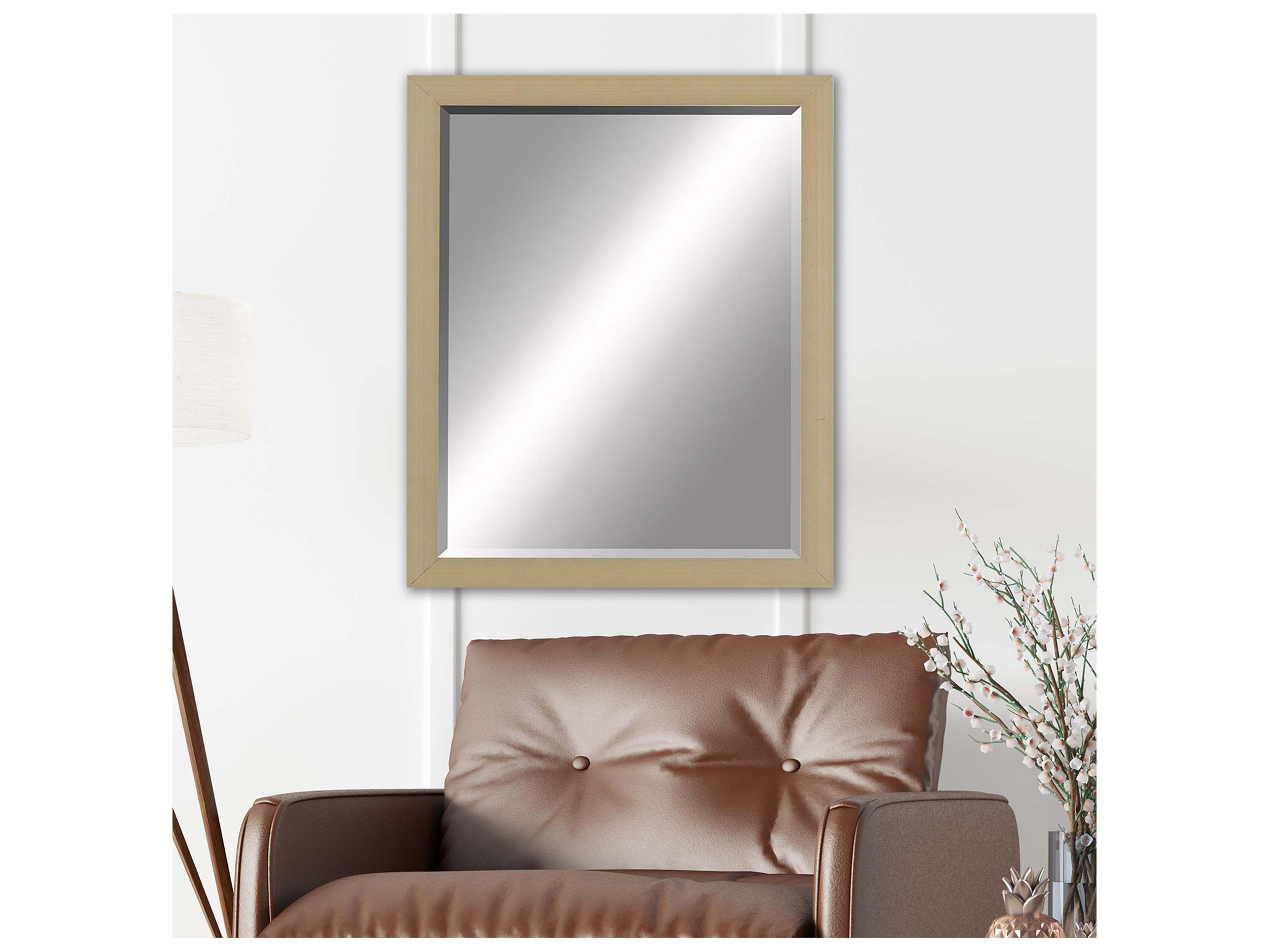 Paragon 633 Mirror Group Metallic Black Silvered Wall Rectangular Mirror