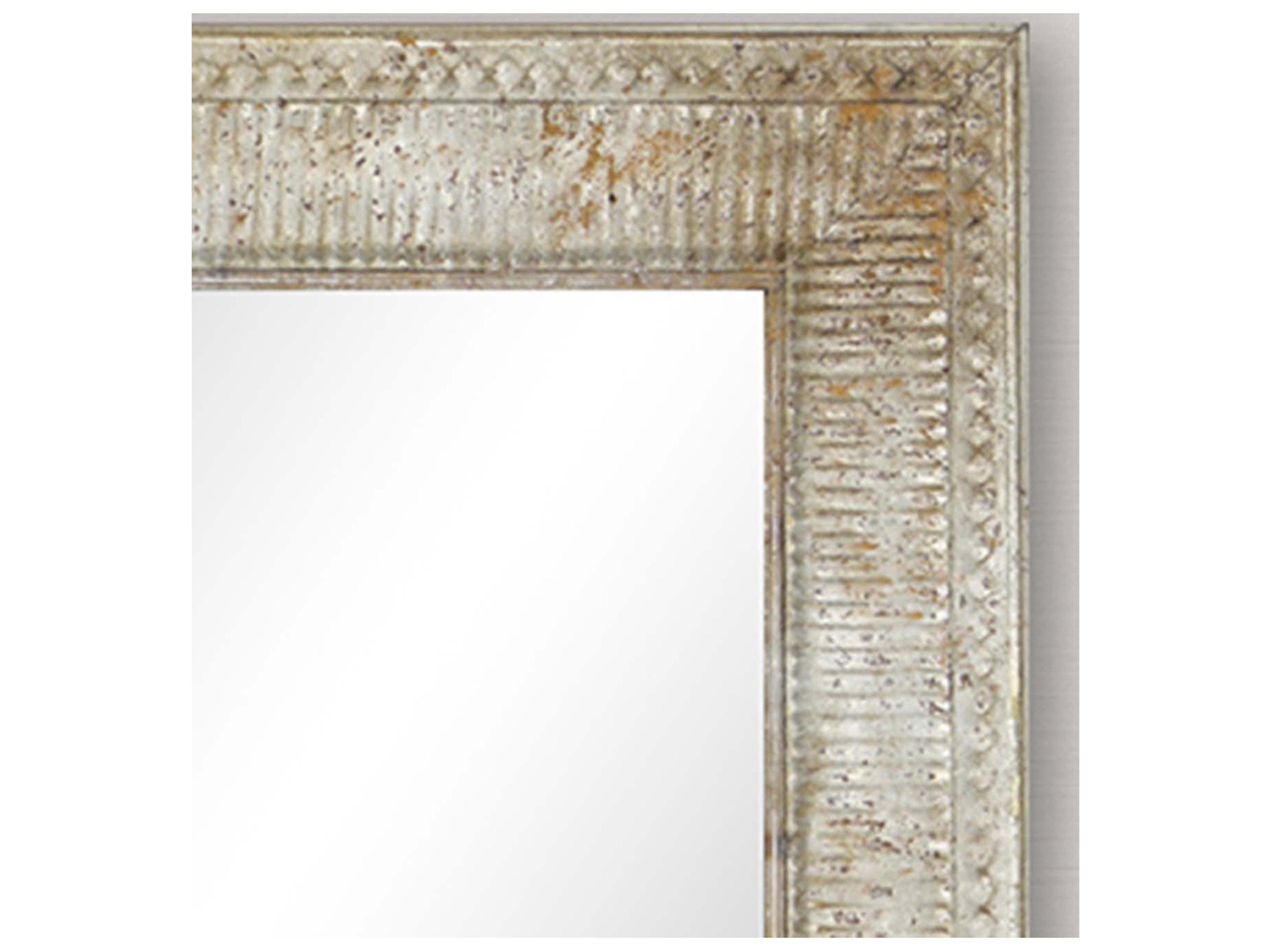 Paragon Discovery Neutral Metallic Silvered Wall Mirror Rectangular
