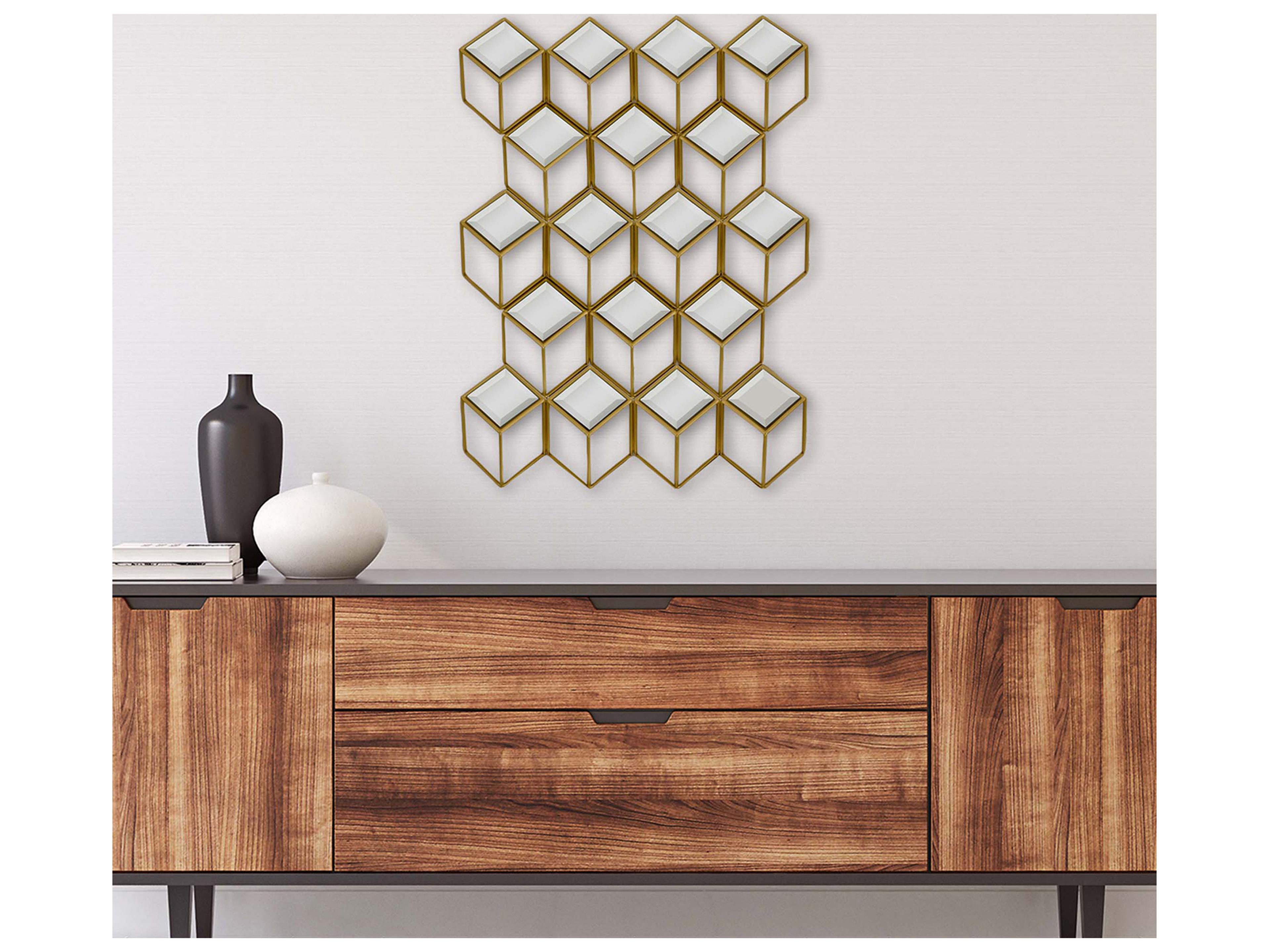 Paragon Mirror Metallic Silvered Wall