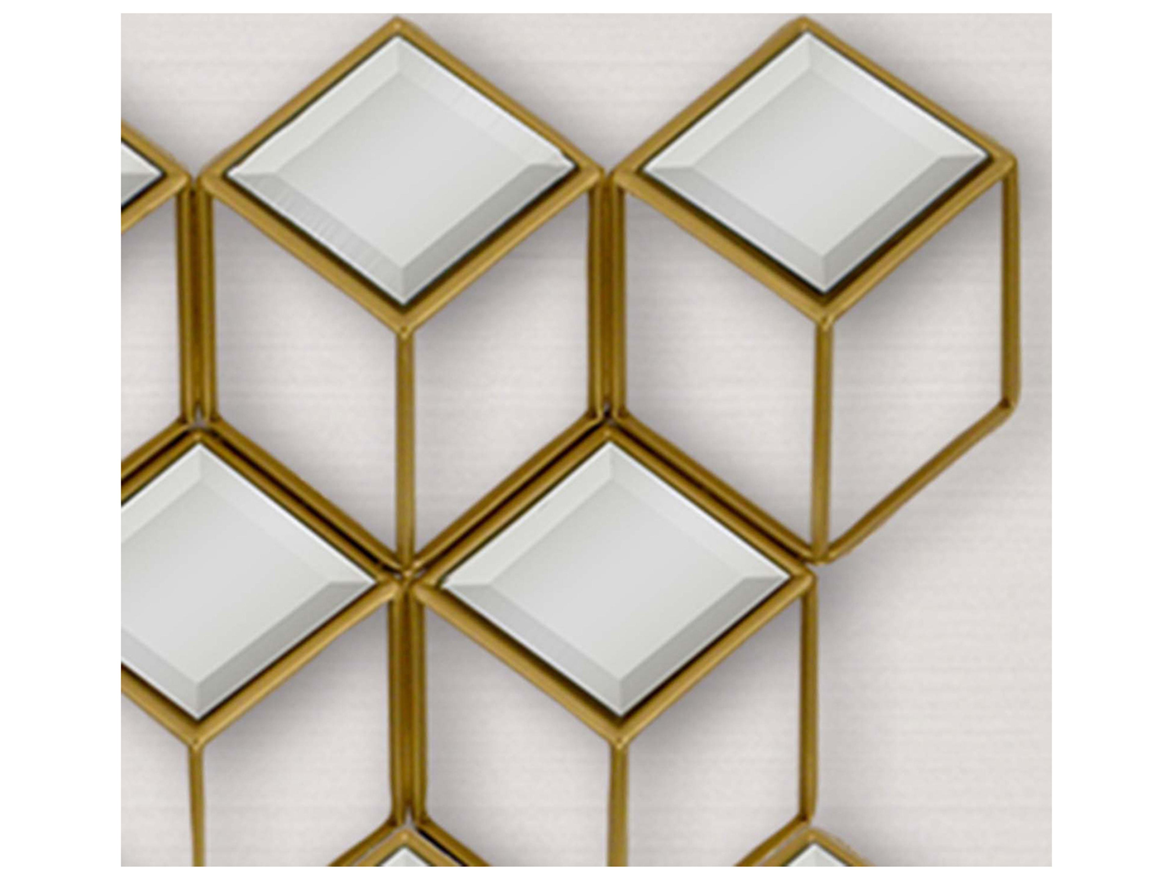 Paragon Mirror Metallic Silvered Wall