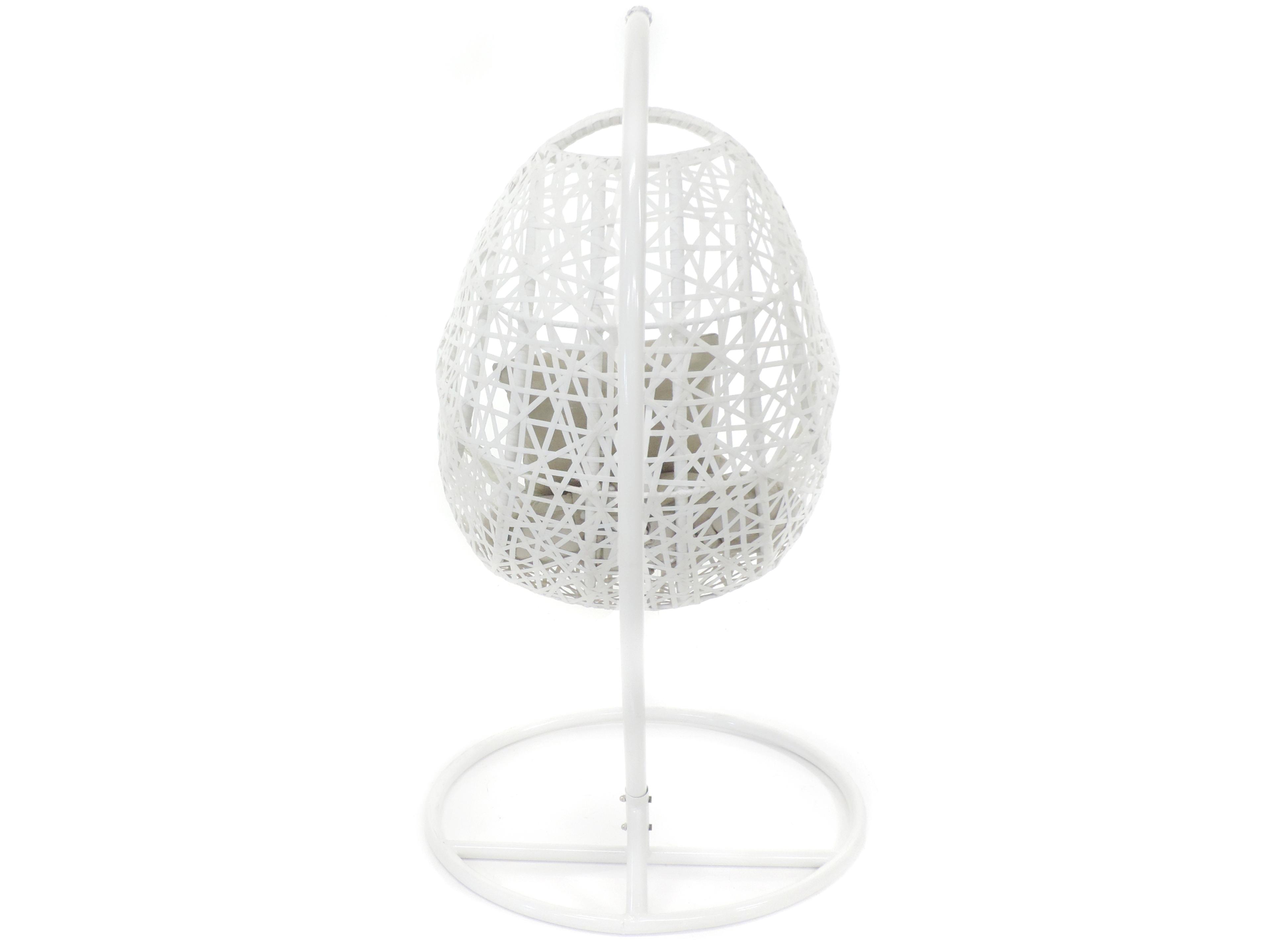 Axcess Inc. Exotic Bird's Nest Rounded- White