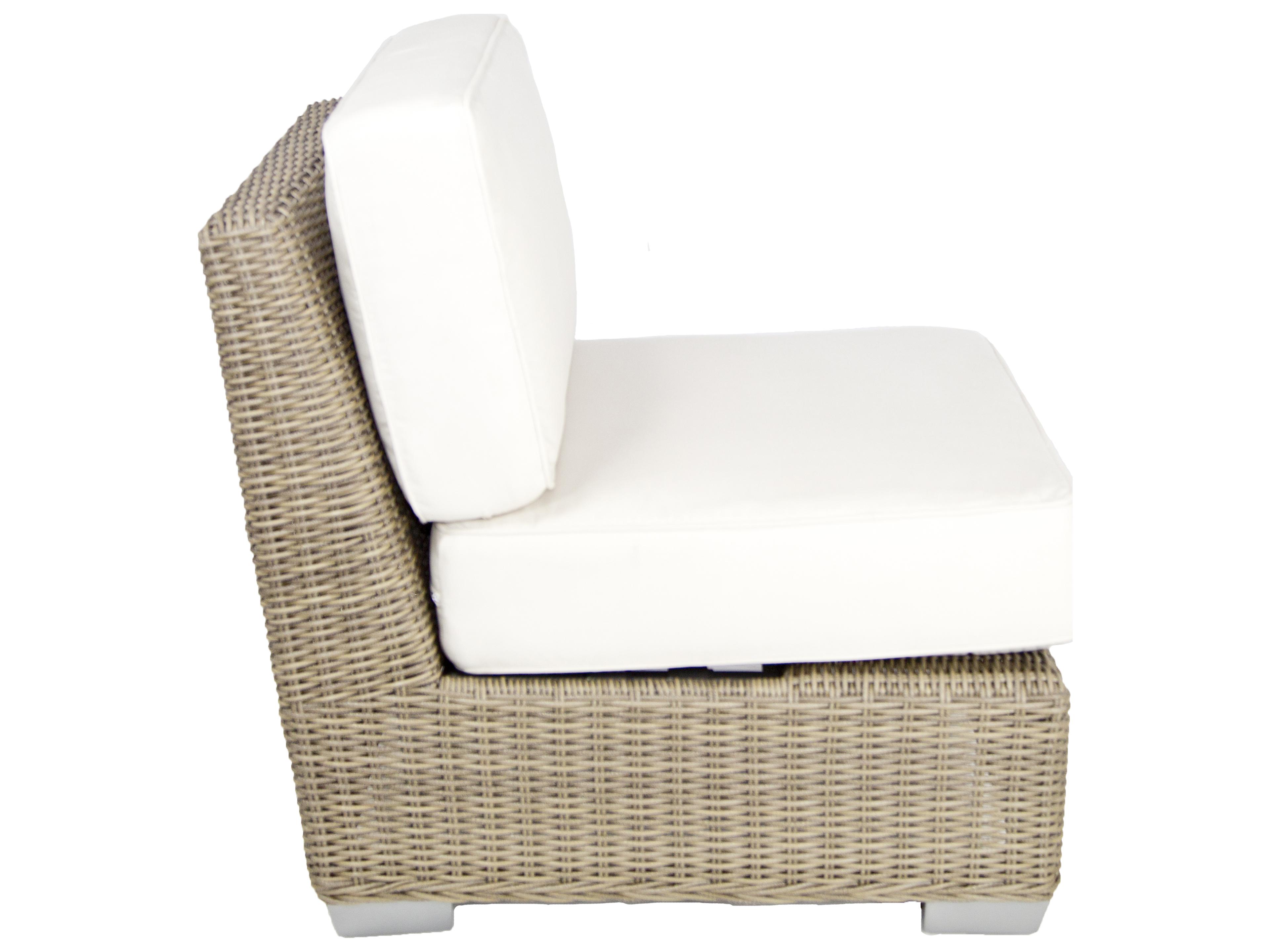 Axcess Inc. Palisades Armless Outdoor Lounge Chair