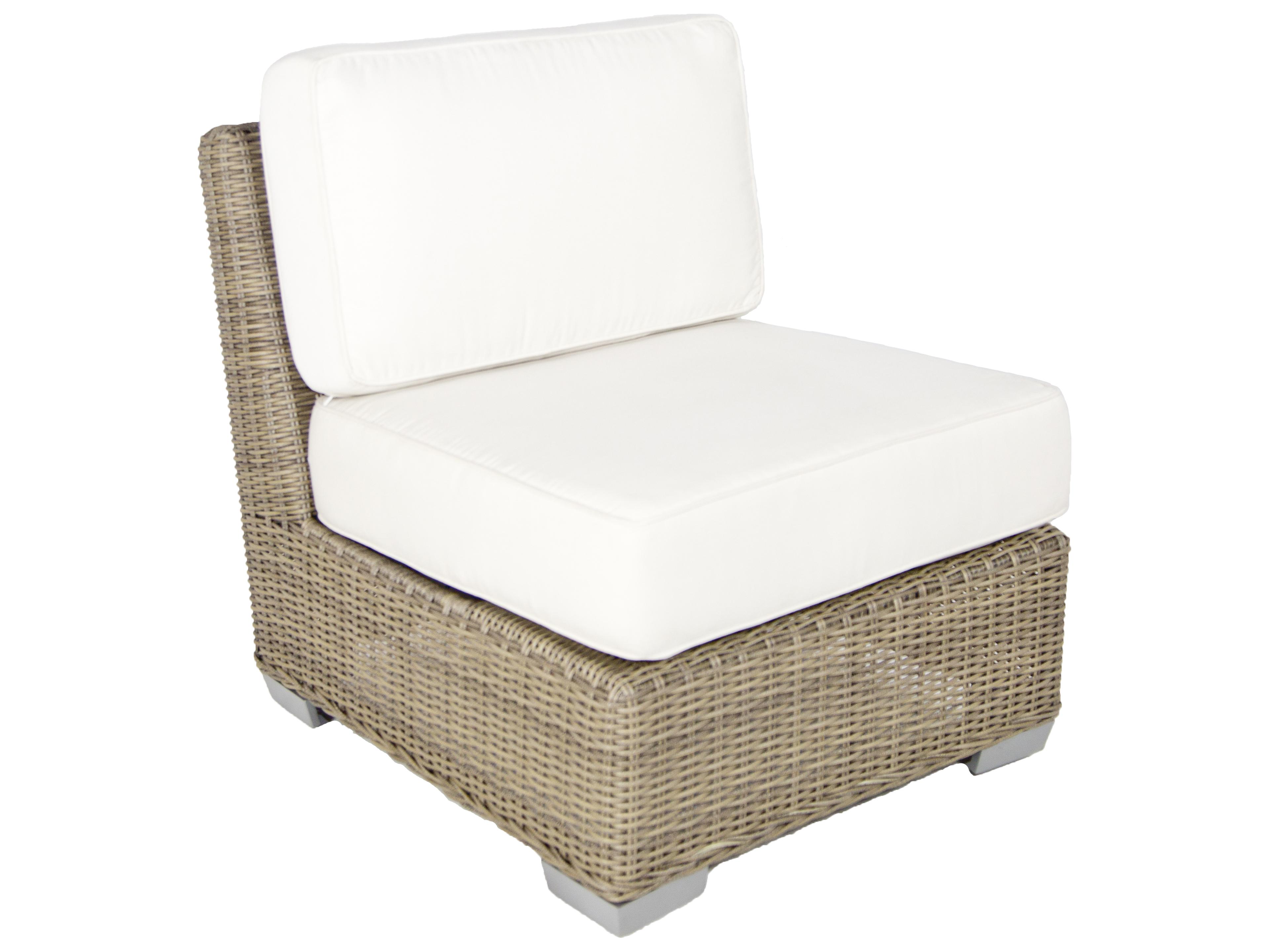 Axcess Inc. Palisades Armless Outdoor Lounge Chair