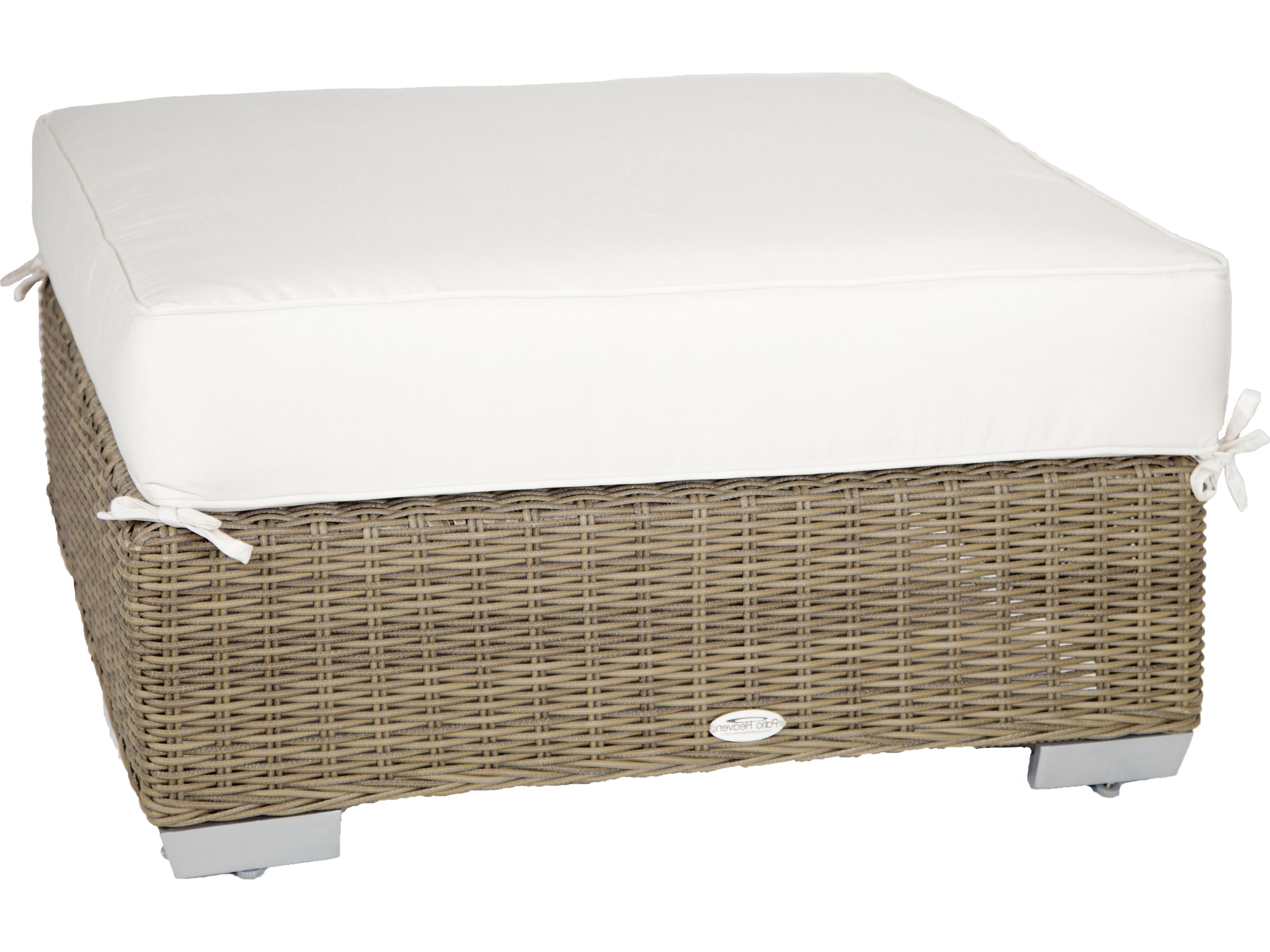 Axcess Inc. Palisades Outdoor Patio Ottoman