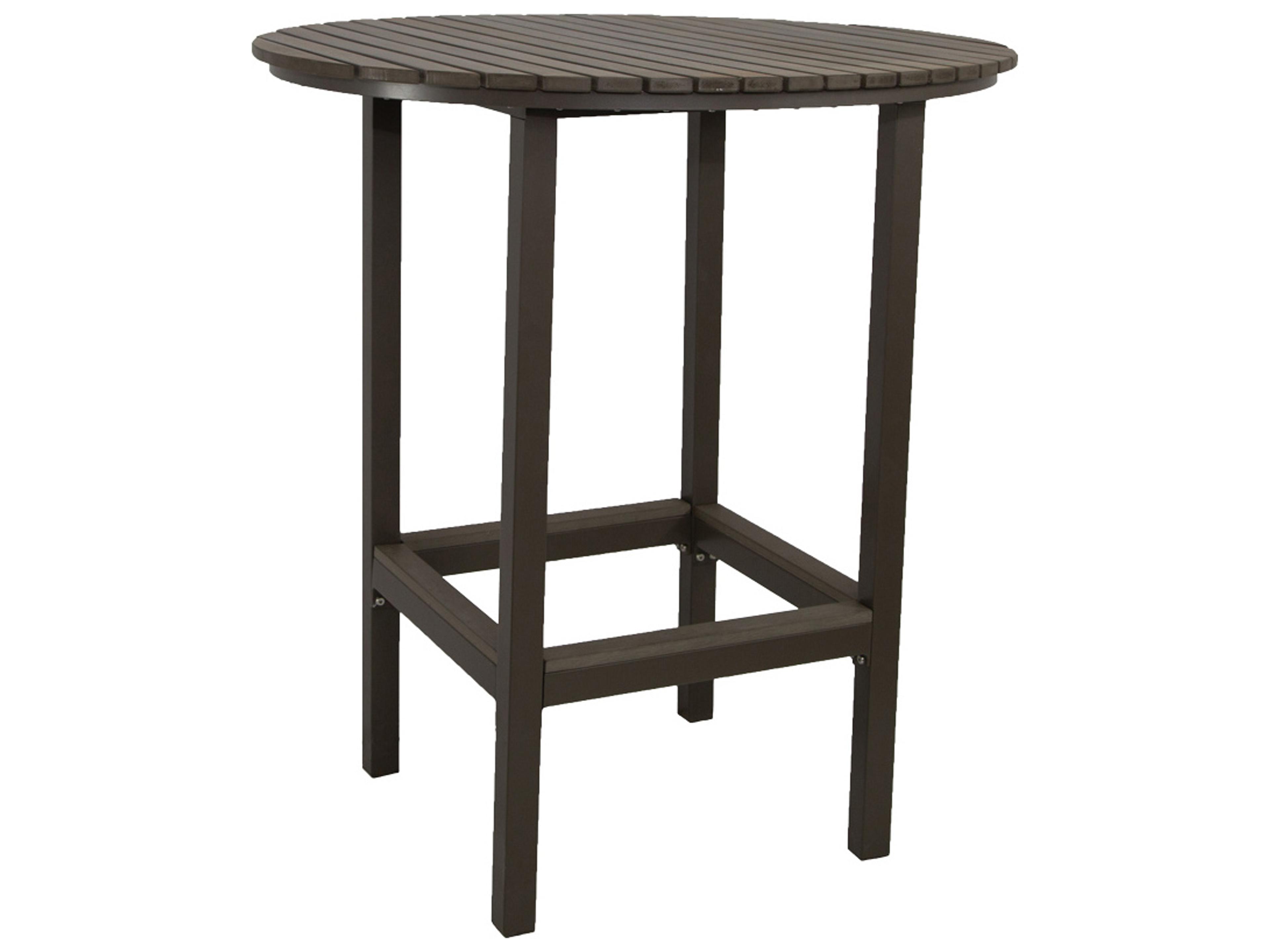 Axcess Inc Riviera Round Patio Bar Table