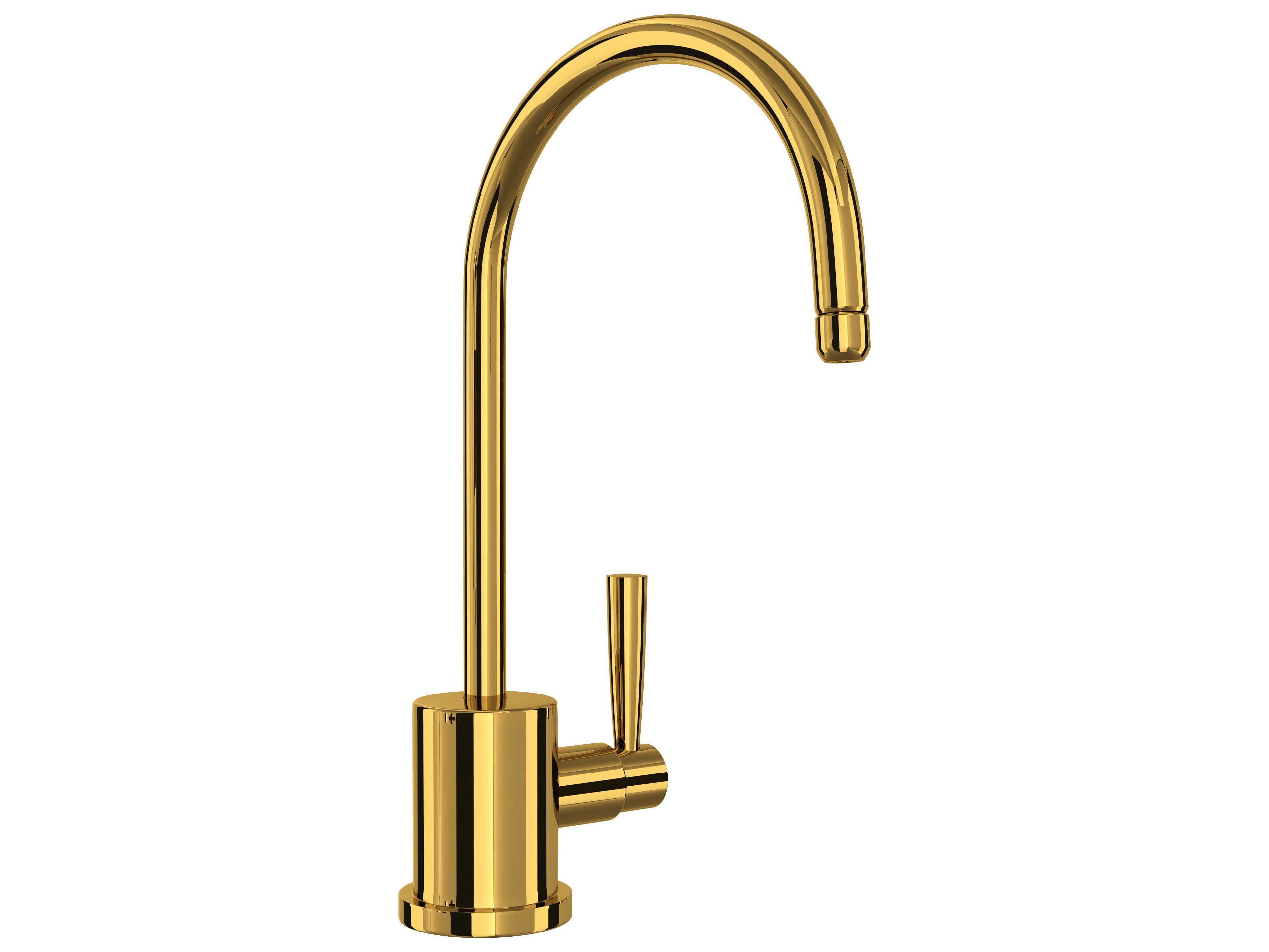 Holborn Unlacquered Brass Filter Kitchen Faucet