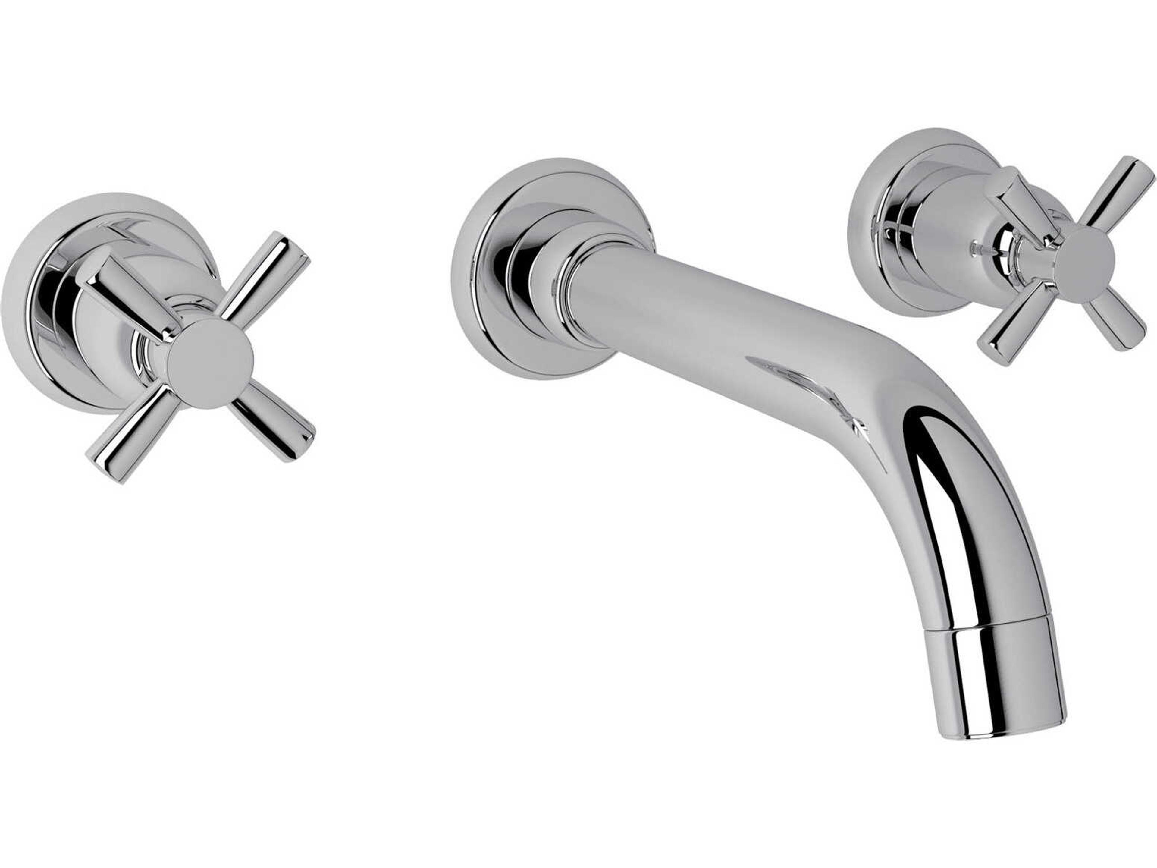 Holborn Polished Chrome Trim Set with Lavatory Faucet