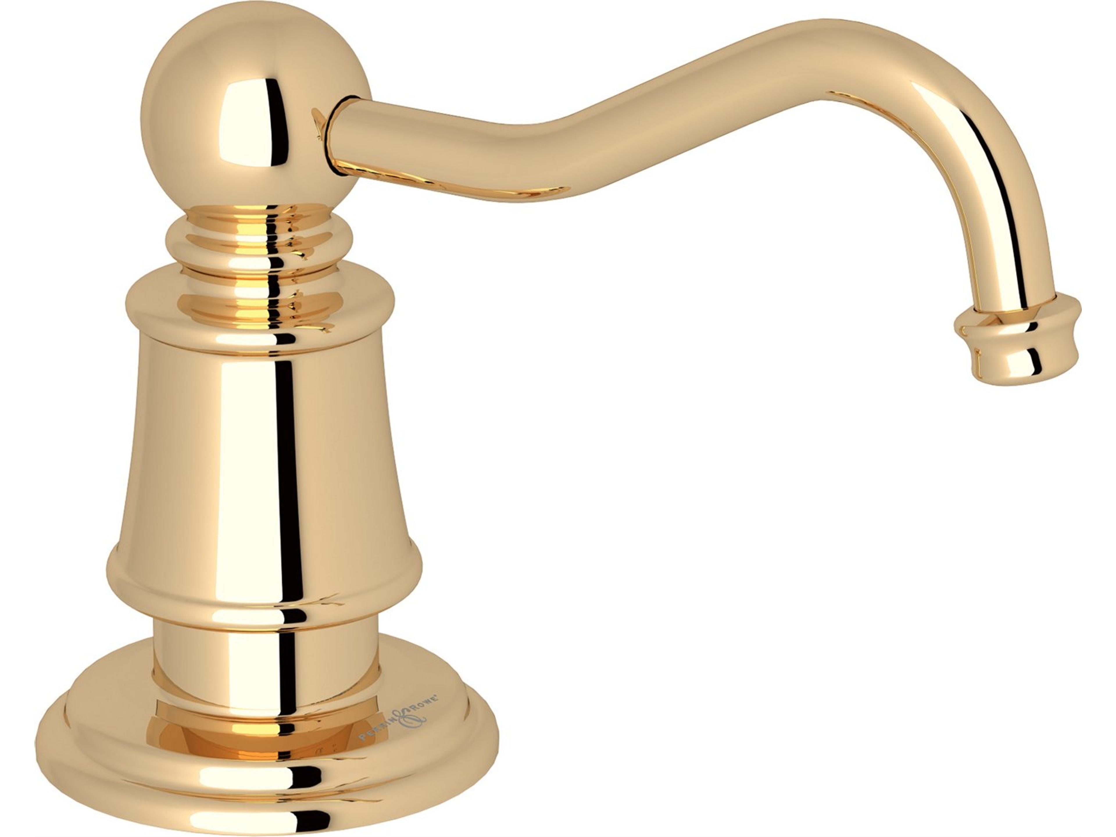 Georgian Era English Gold Deck Mounted Soap Dispenser
