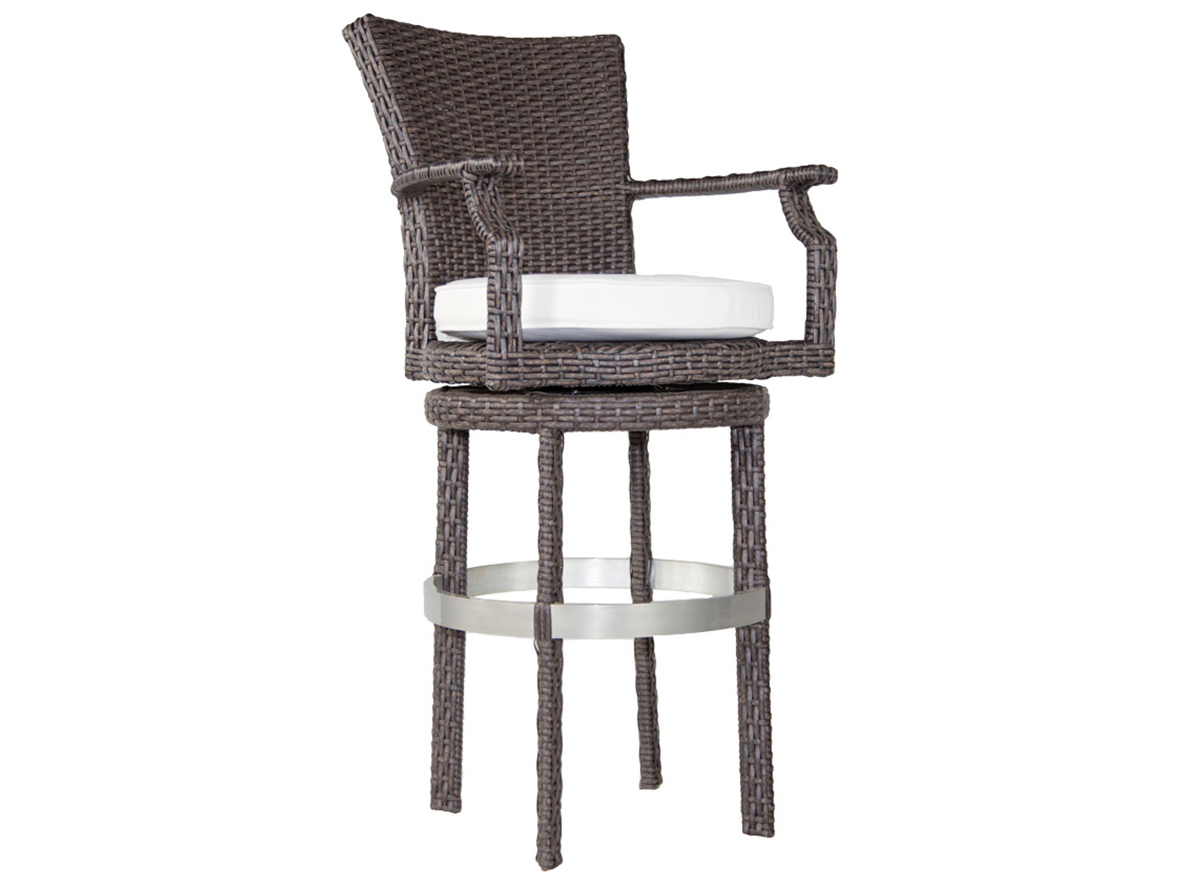 Axcess Inc. Signature Swivel Outdoor Patio Bar Stool
