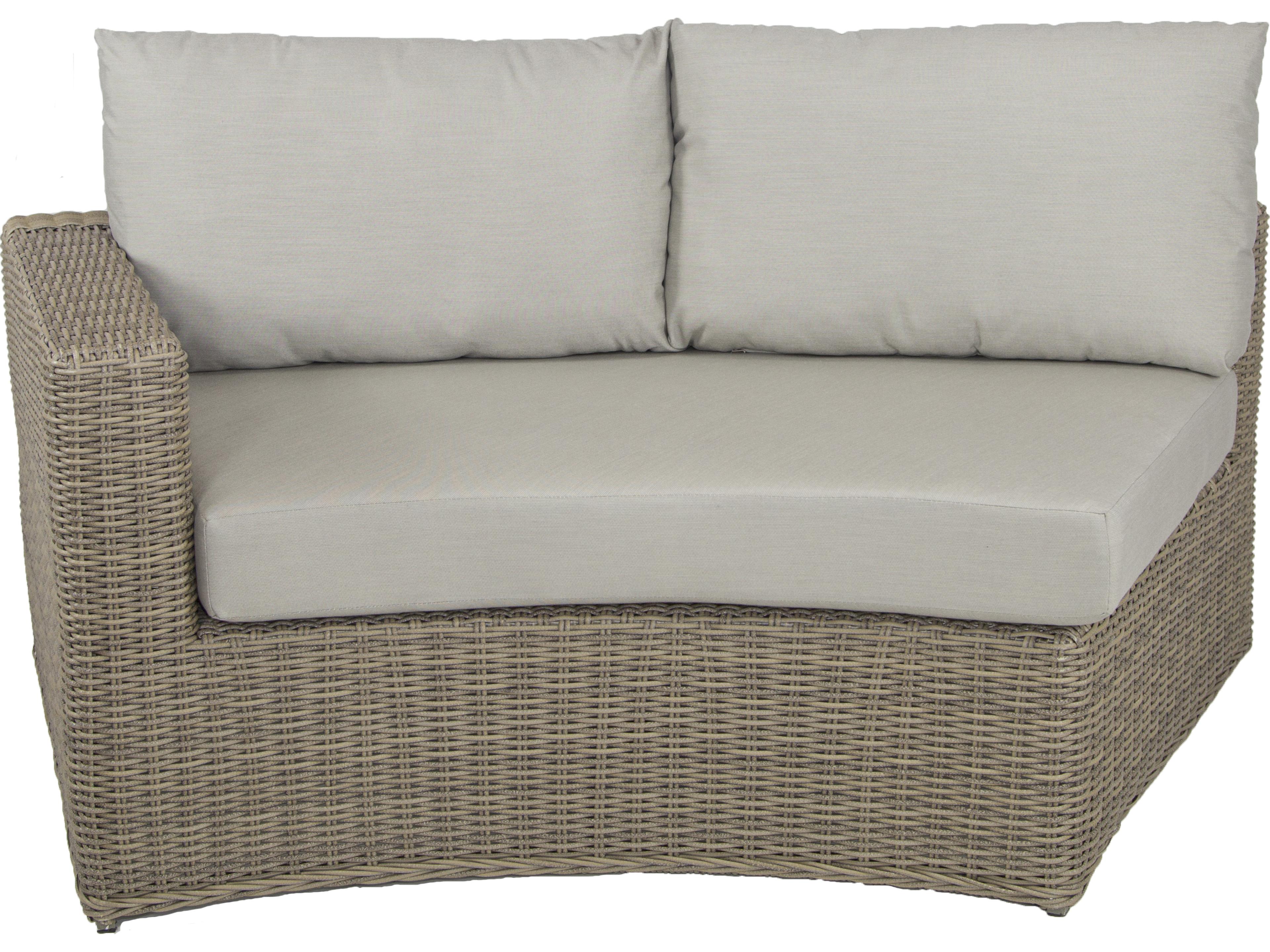 Axcess Inc. Vallejo LAF Outdoor Patio Loveseat-Grey