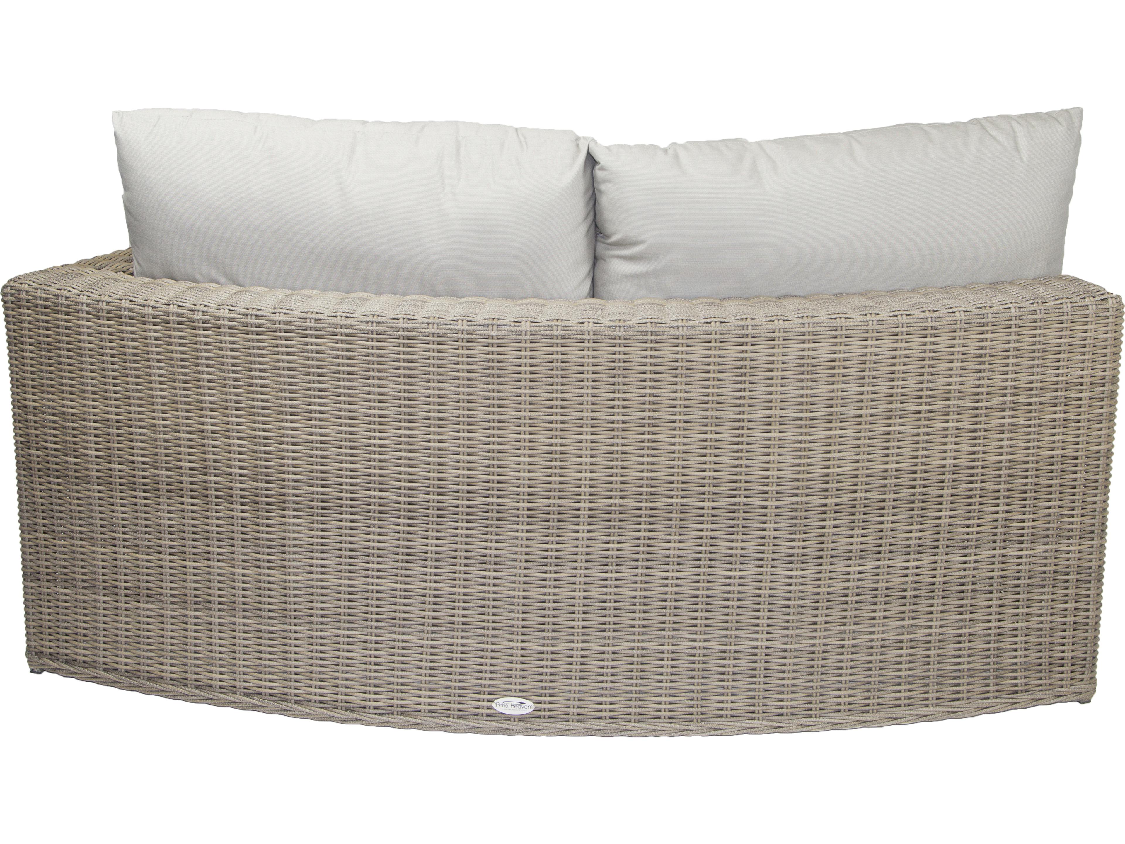 Axcess Inc. Vallejo RAF Patio Loveseat-Grey
