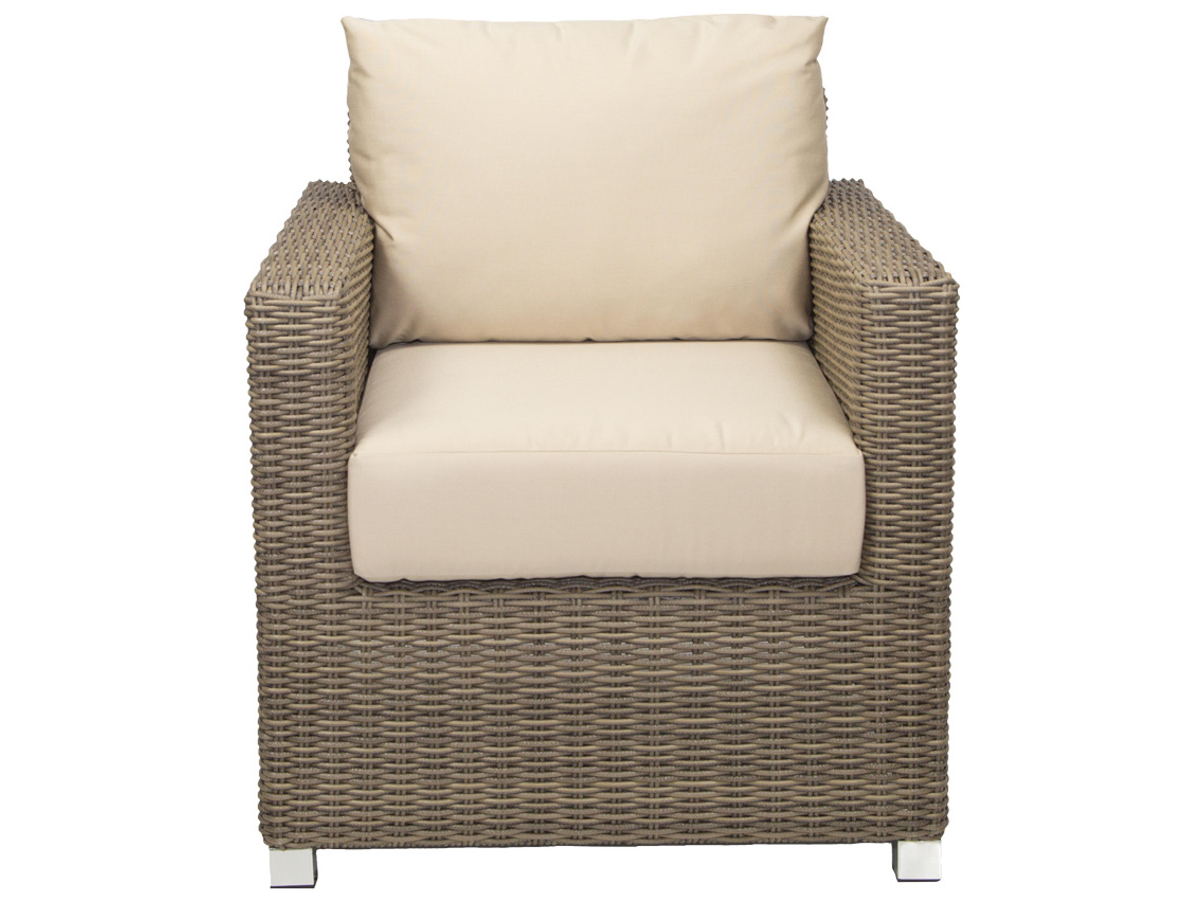 Axcess Inc. Venice Outdoor Club Chair Grey
