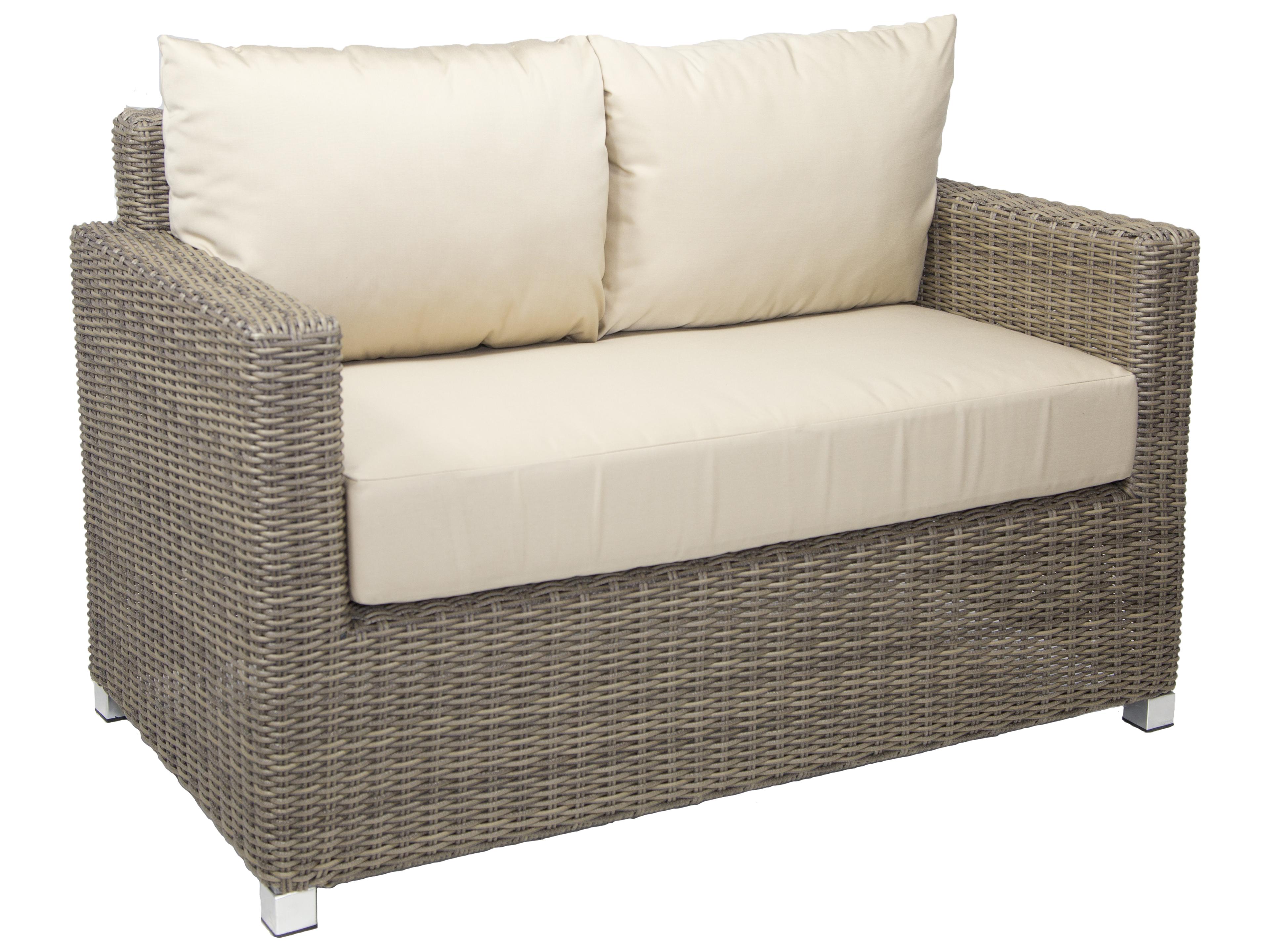 Axcess Inc. Venice Patio Loveseat Grey