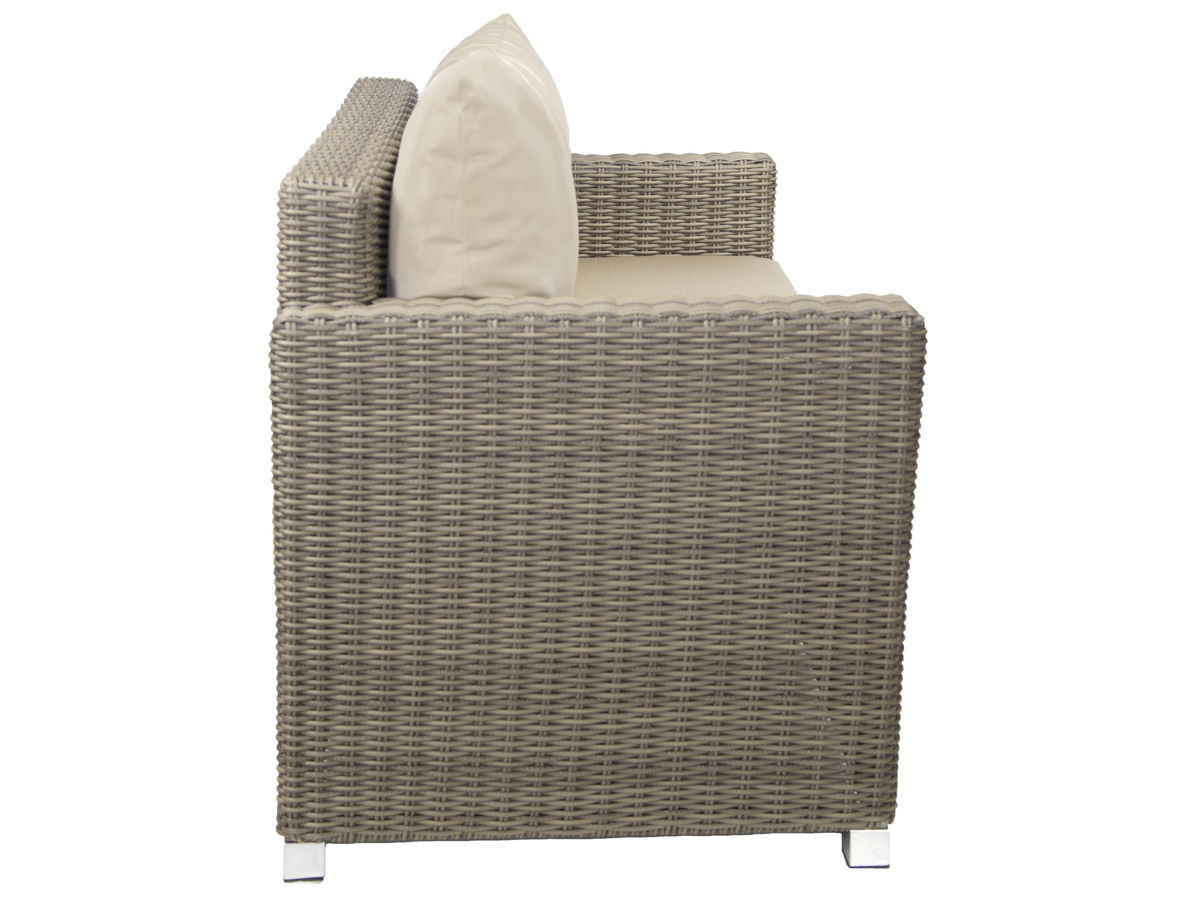 Axcess Inc. Venice Patio Loveseat Grey