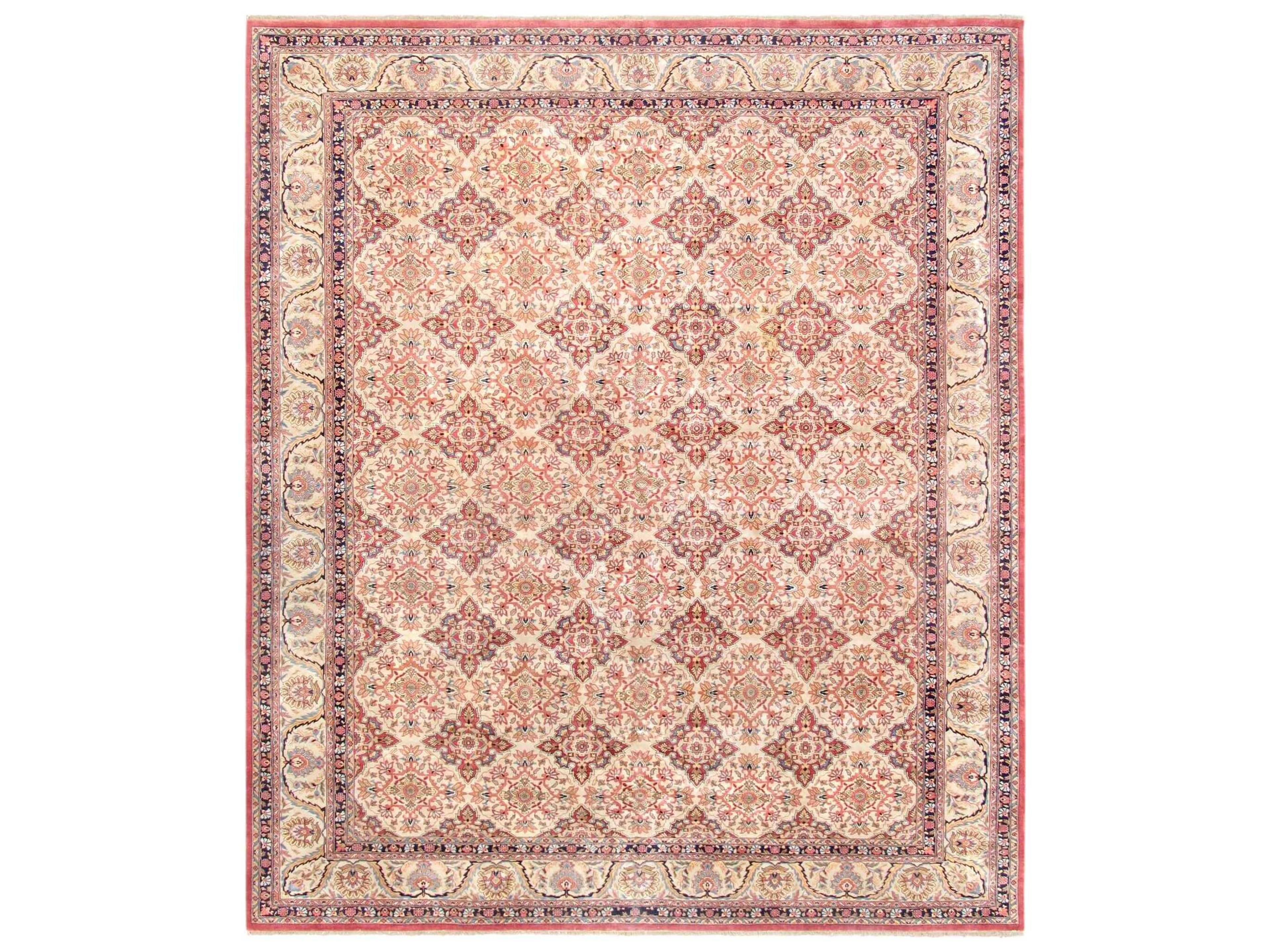 Azerbaijan Bordered Area Rug