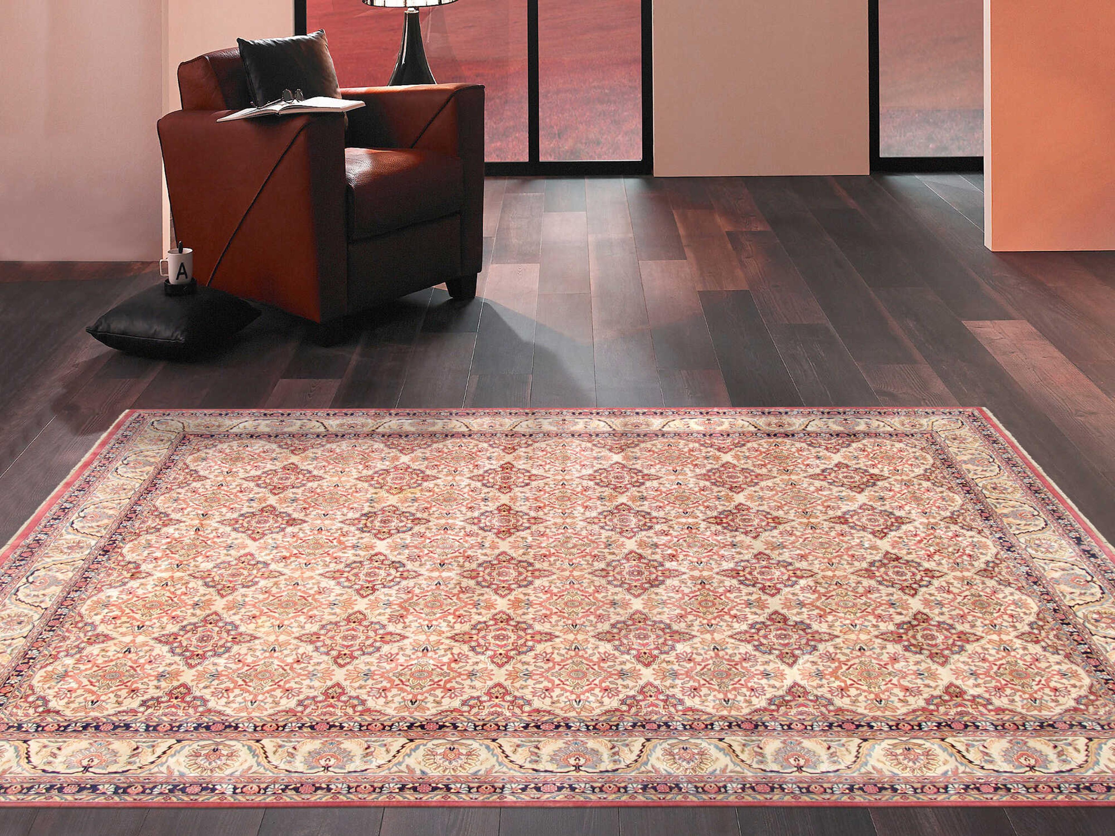 Pasargad Home Azerbaijan Bordered Area Rug