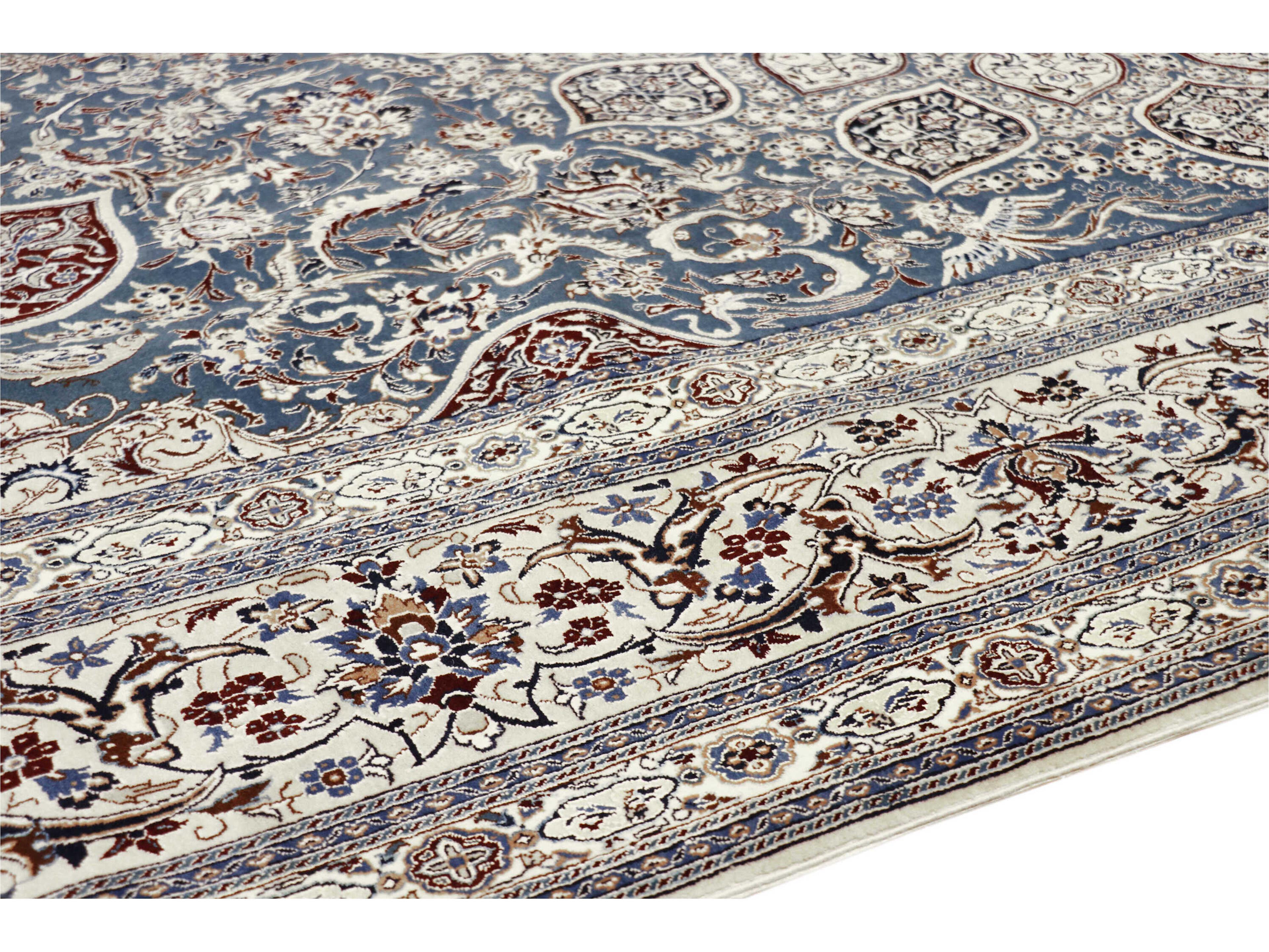 Pasargad Home Azerbaijan Bordered Area Rug