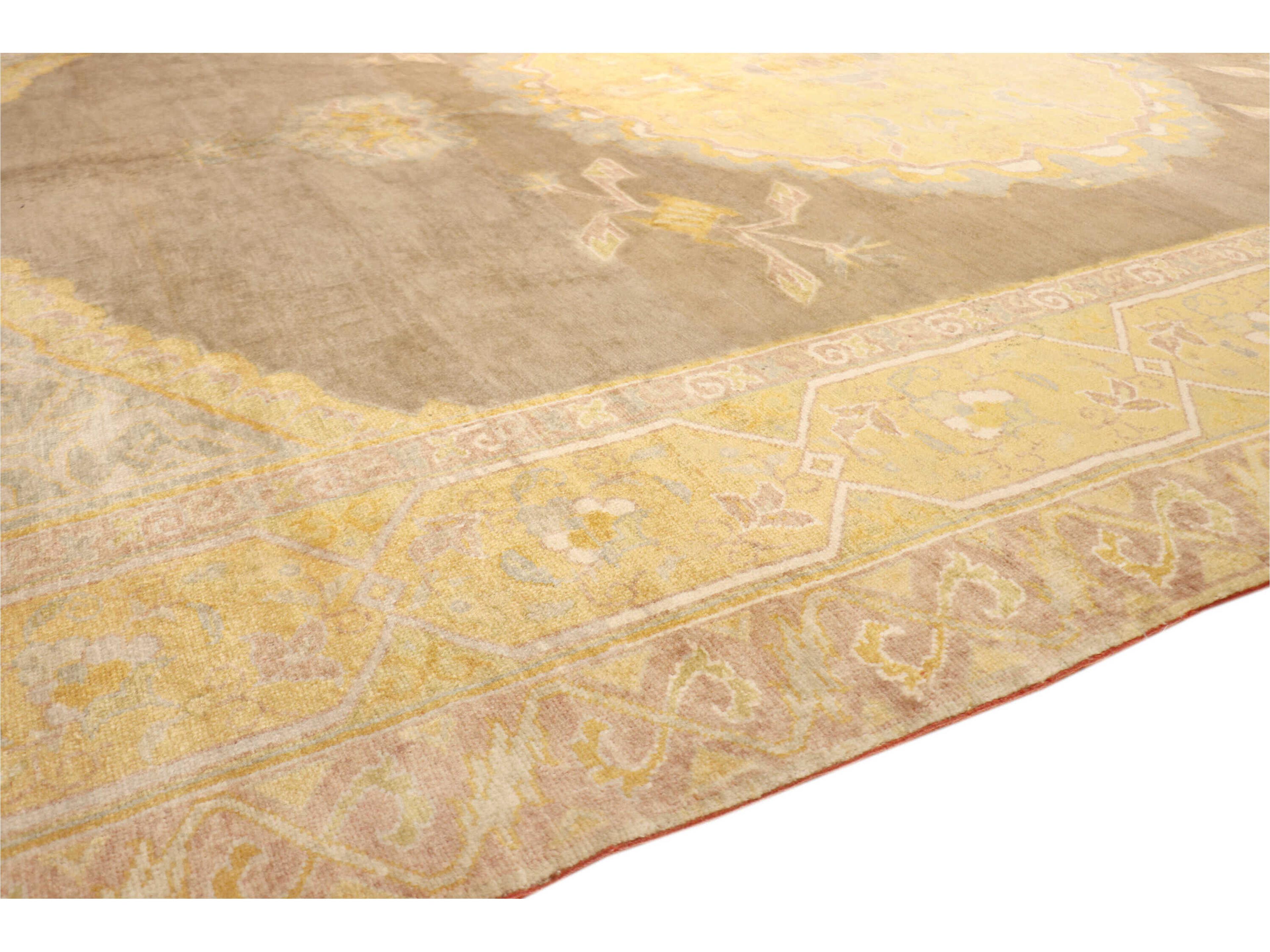 Pasargad Home Turkish Bordered Area Rug