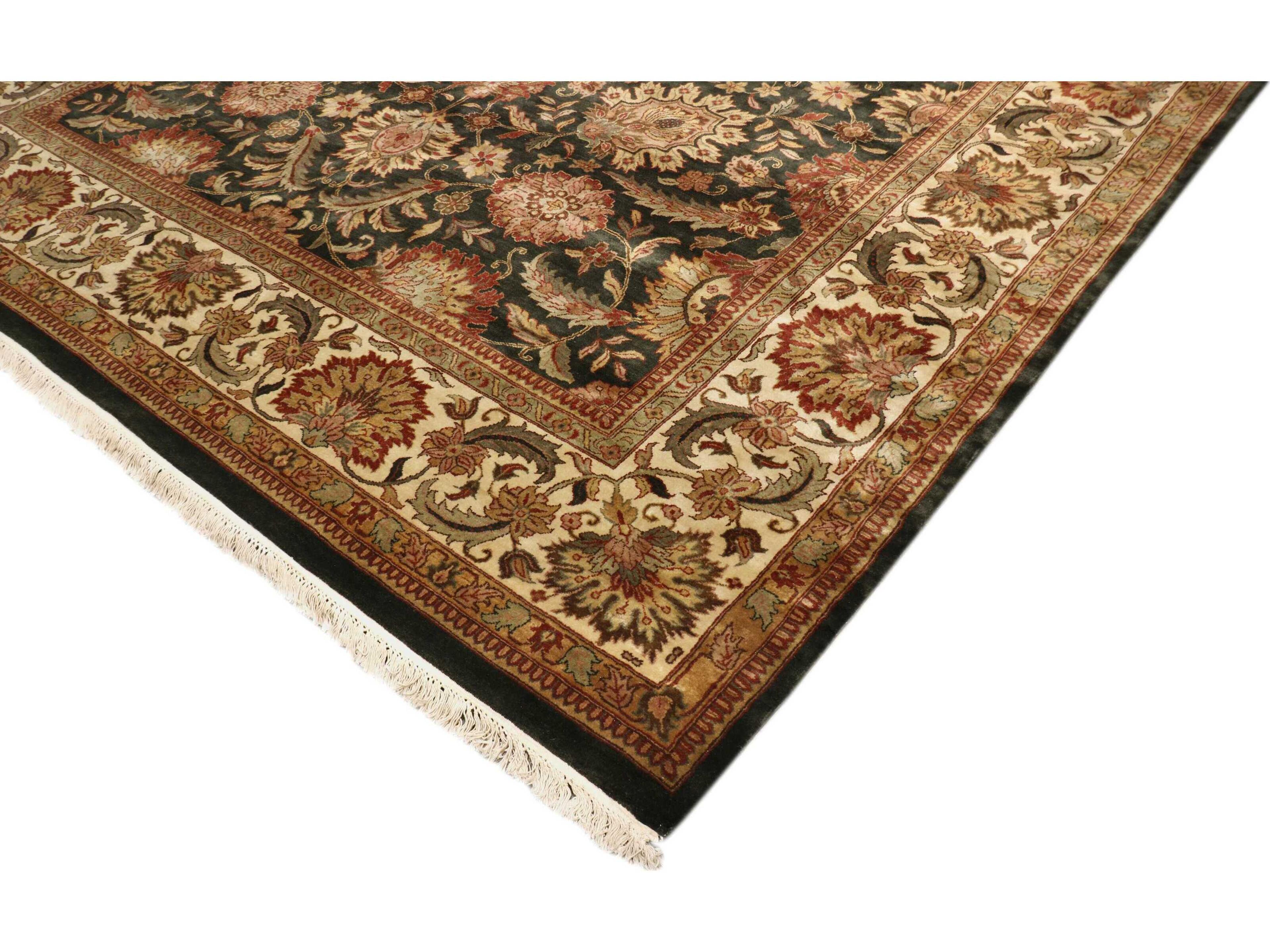 Pasargad Home Agra Mogul Art Bordered Area Rug