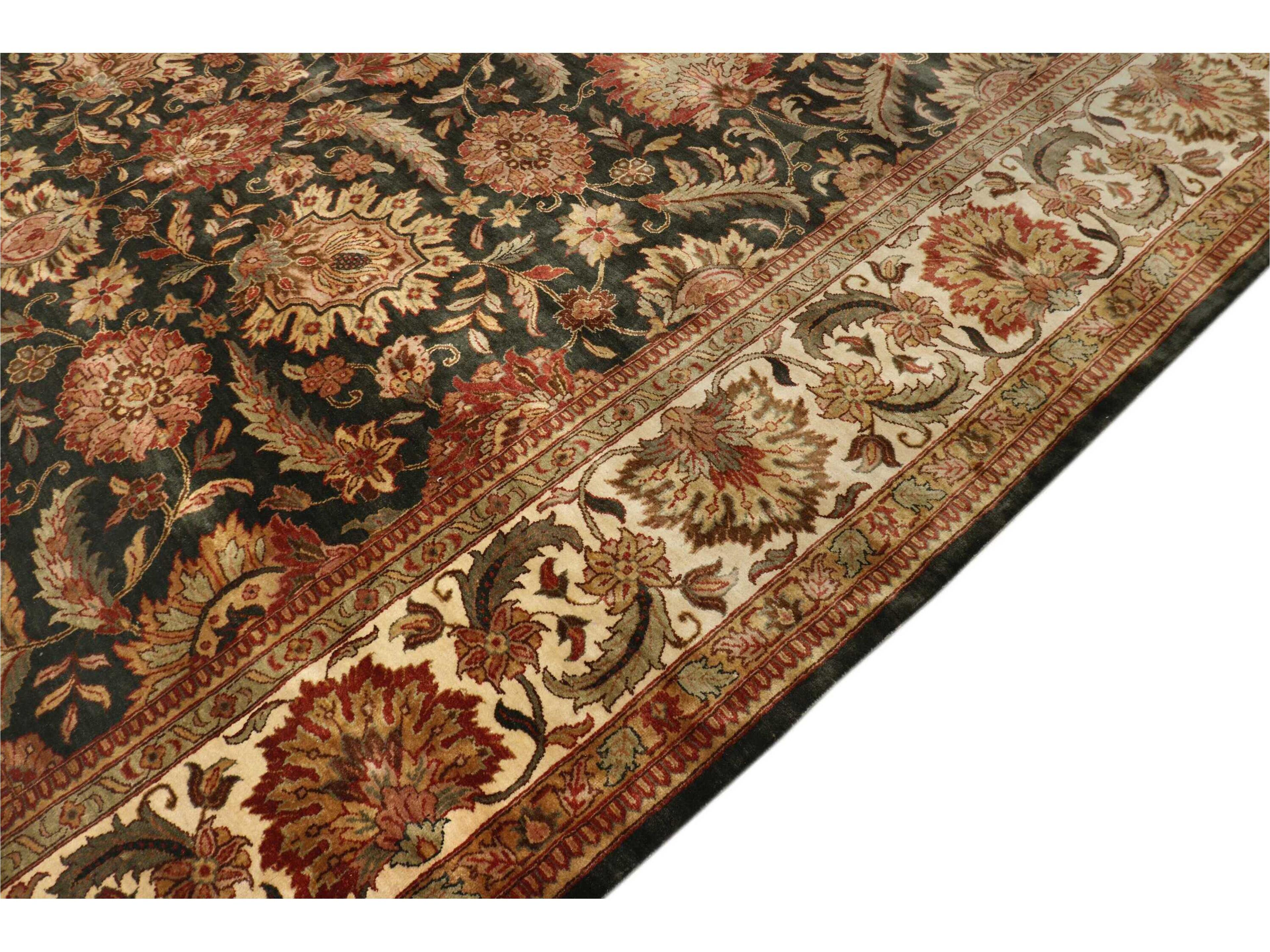 Pasargad Home Agra Mogul Art Bordered Area Rug