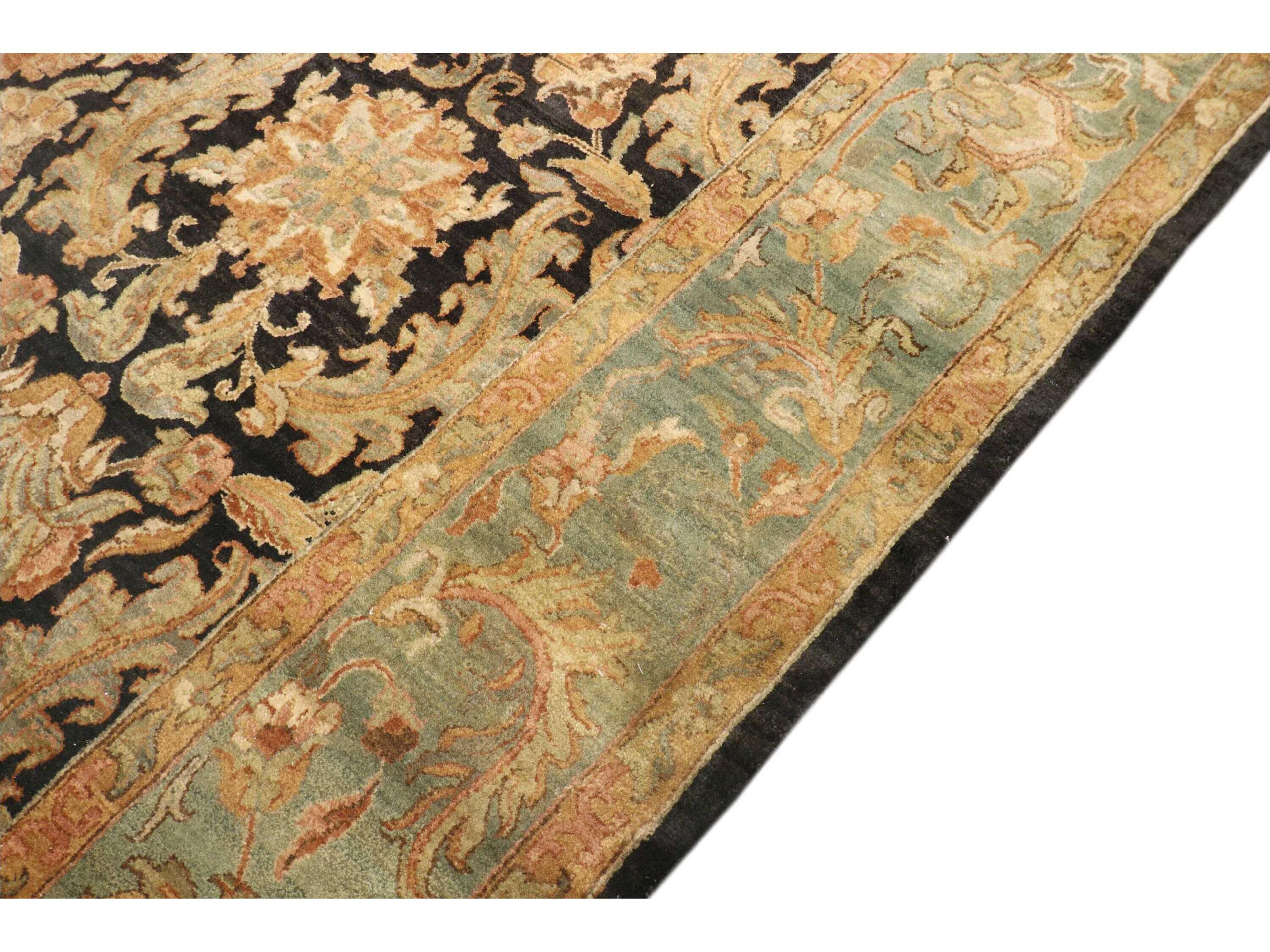 Pasargad Home Agra Mogul Art Bordered Area Rug