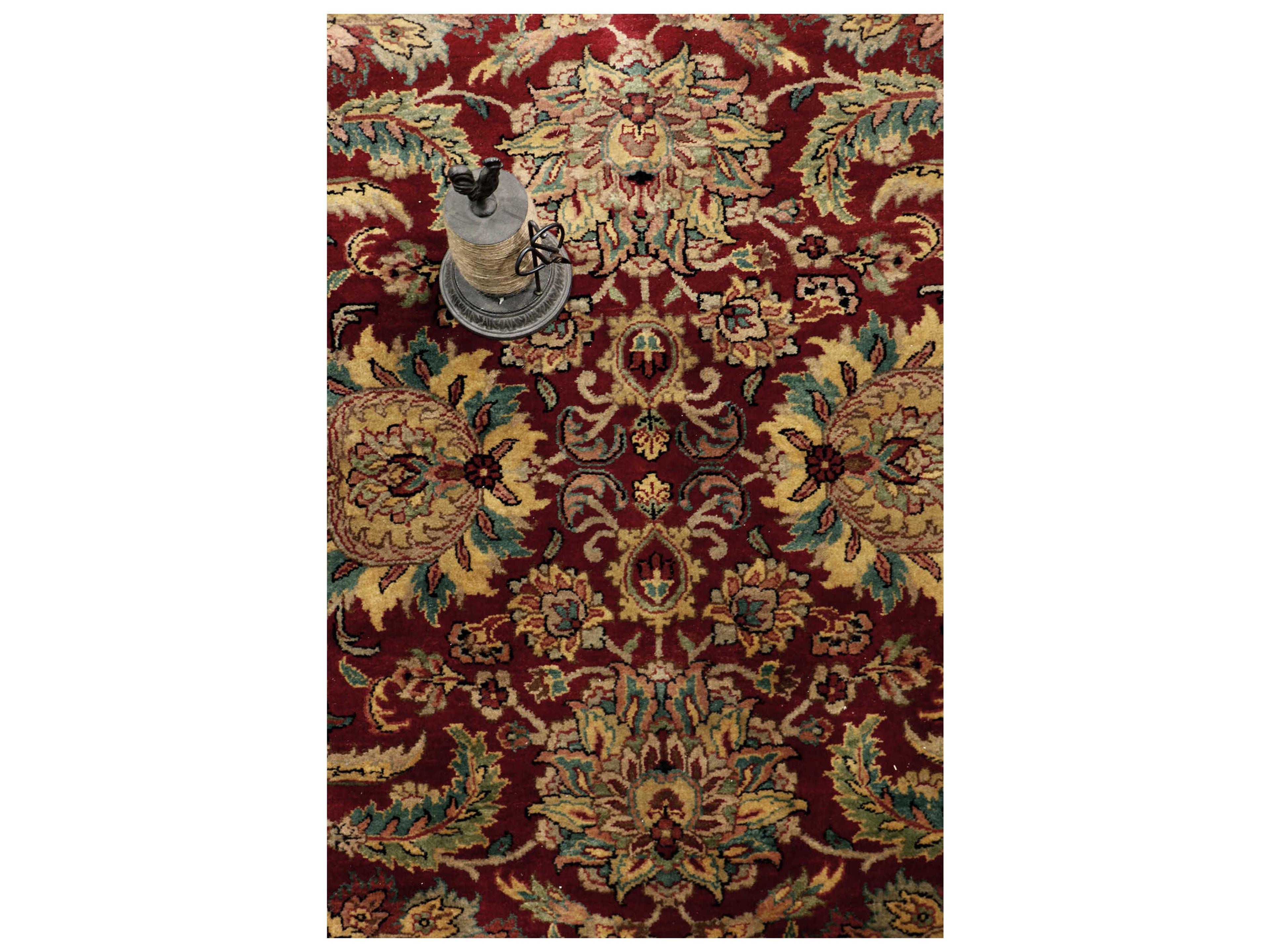 Pasargad Home Agra Crown Jewel Bordered Area Rug
